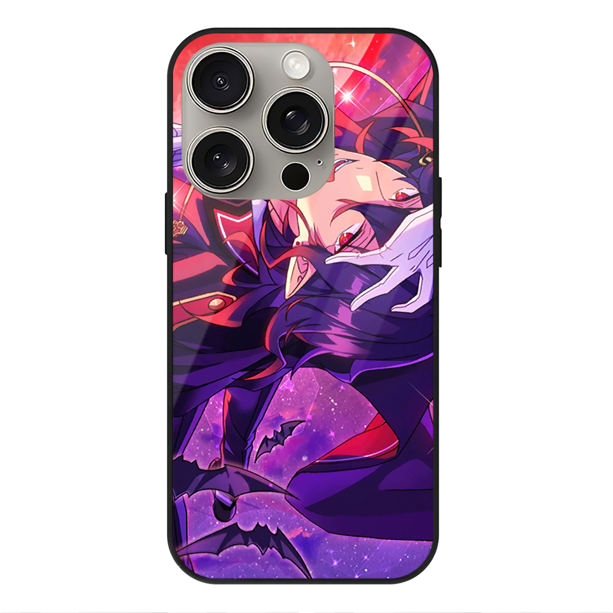 （画像用） あんさんぶるスターズ! Ensemble Stars 【iPhone15Pro対応】スマホケース 耐衝撃＆黄変防止 背面ガラス