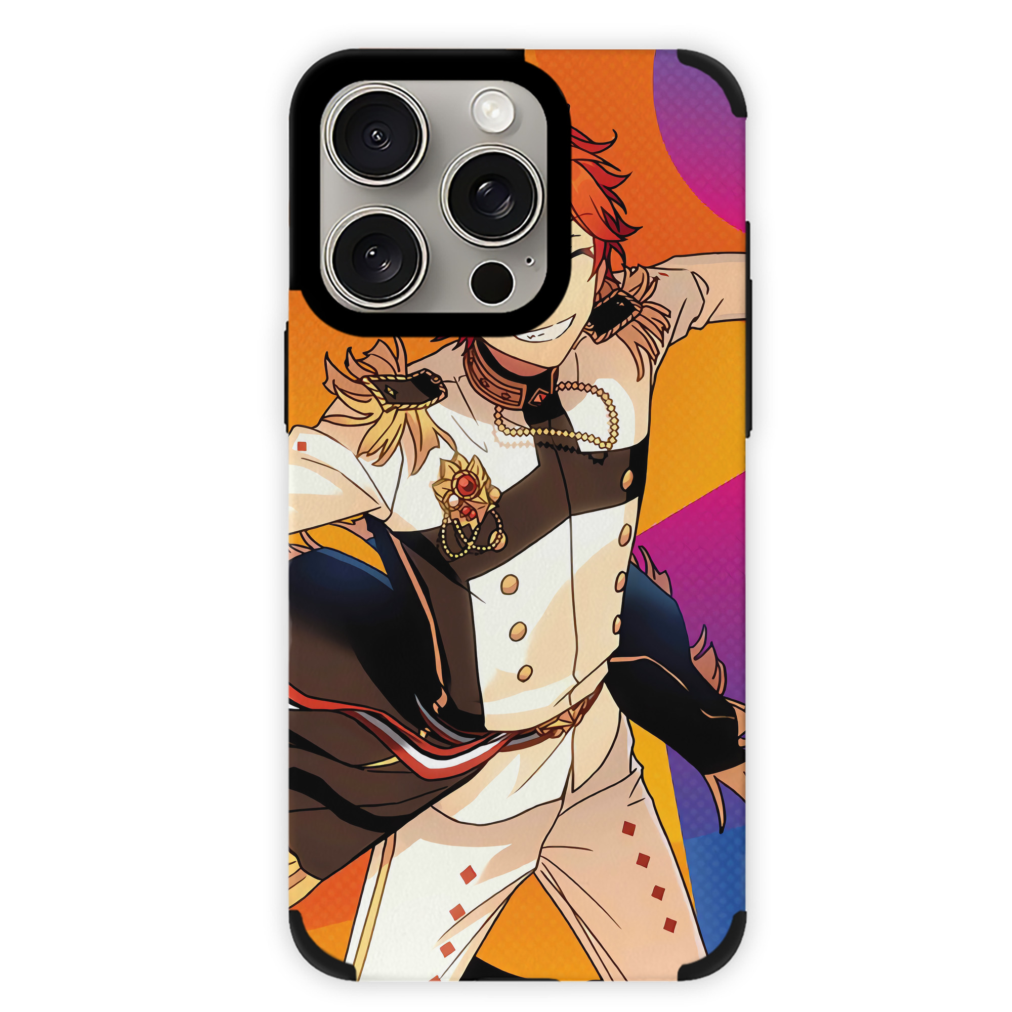 （画像用） あんさんぶるスターズ! Ensemble Stars 【iPhone15ProMax対応】 PUレザー スマホケース 耐衝撃＆黄変防止