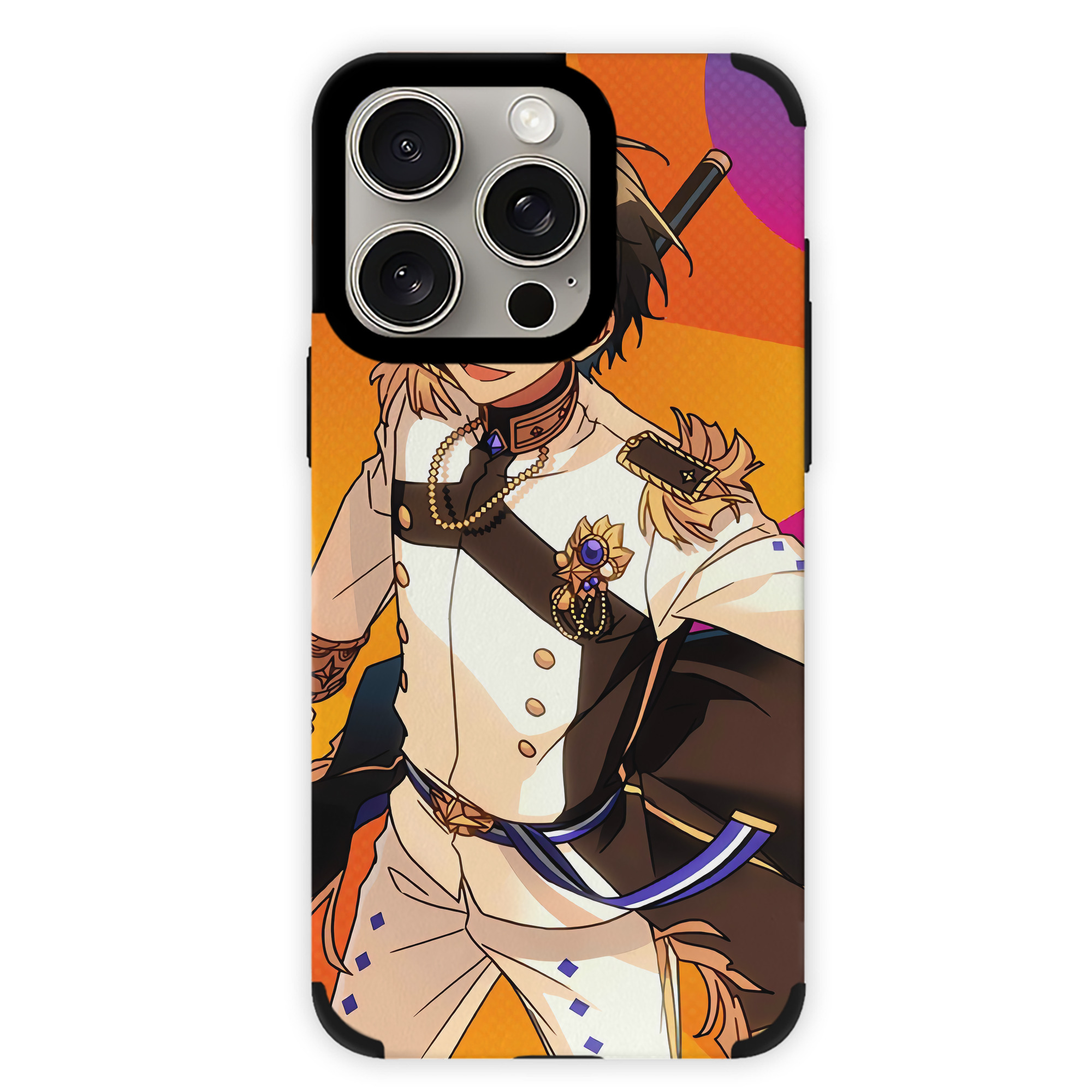 （画像用） あんさんぶるスターズ! Ensemble Stars 【iPhone15ProMax対応】 PUレザー スマホケース 耐衝撃＆黄変防止