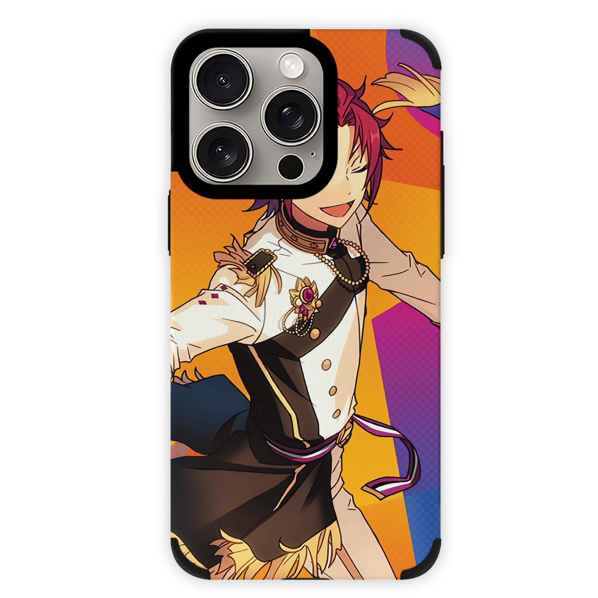 （画像用） あんさんぶるスターズ! Ensemble Stars 【iPhone15ProMax対応】 PUレザー スマホケース 耐衝撃＆黄変防止