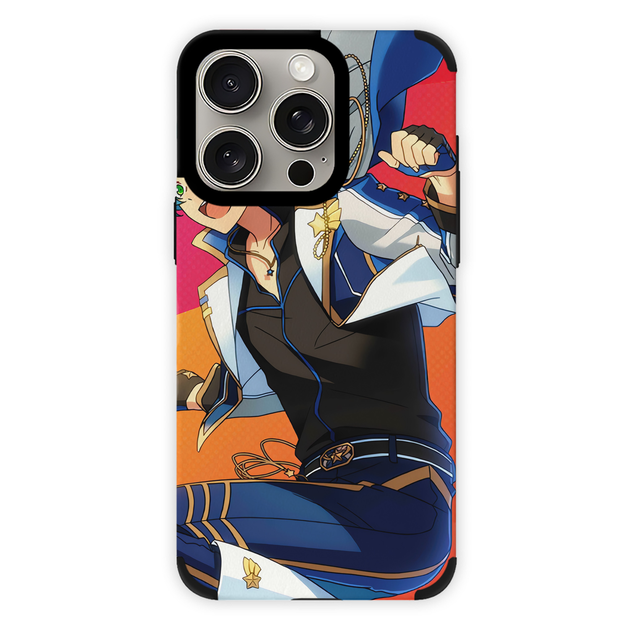 （画像用） あんさんぶるスターズ! Ensemble Stars 【iPhone15ProMax対応】 PUレザー スマホケース 耐衝撃＆黄変防止