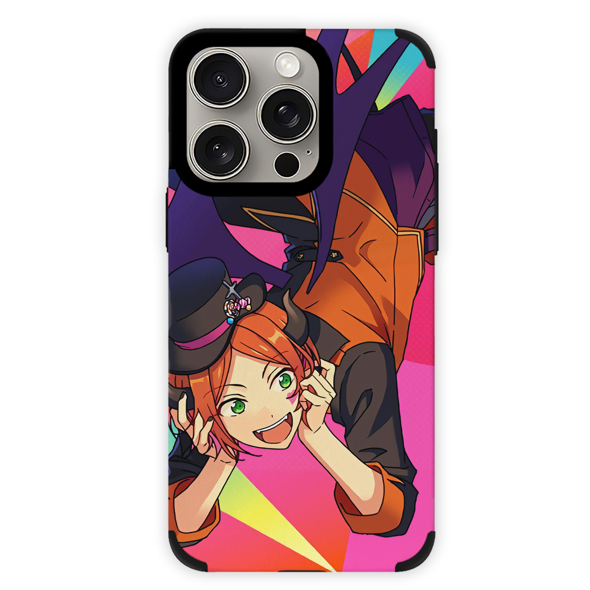 （画像用） あんさんぶるスターズ! Ensemble Stars 【iPhone15ProMax対応】 PUレザー スマホケース 耐衝撃＆黄変防止