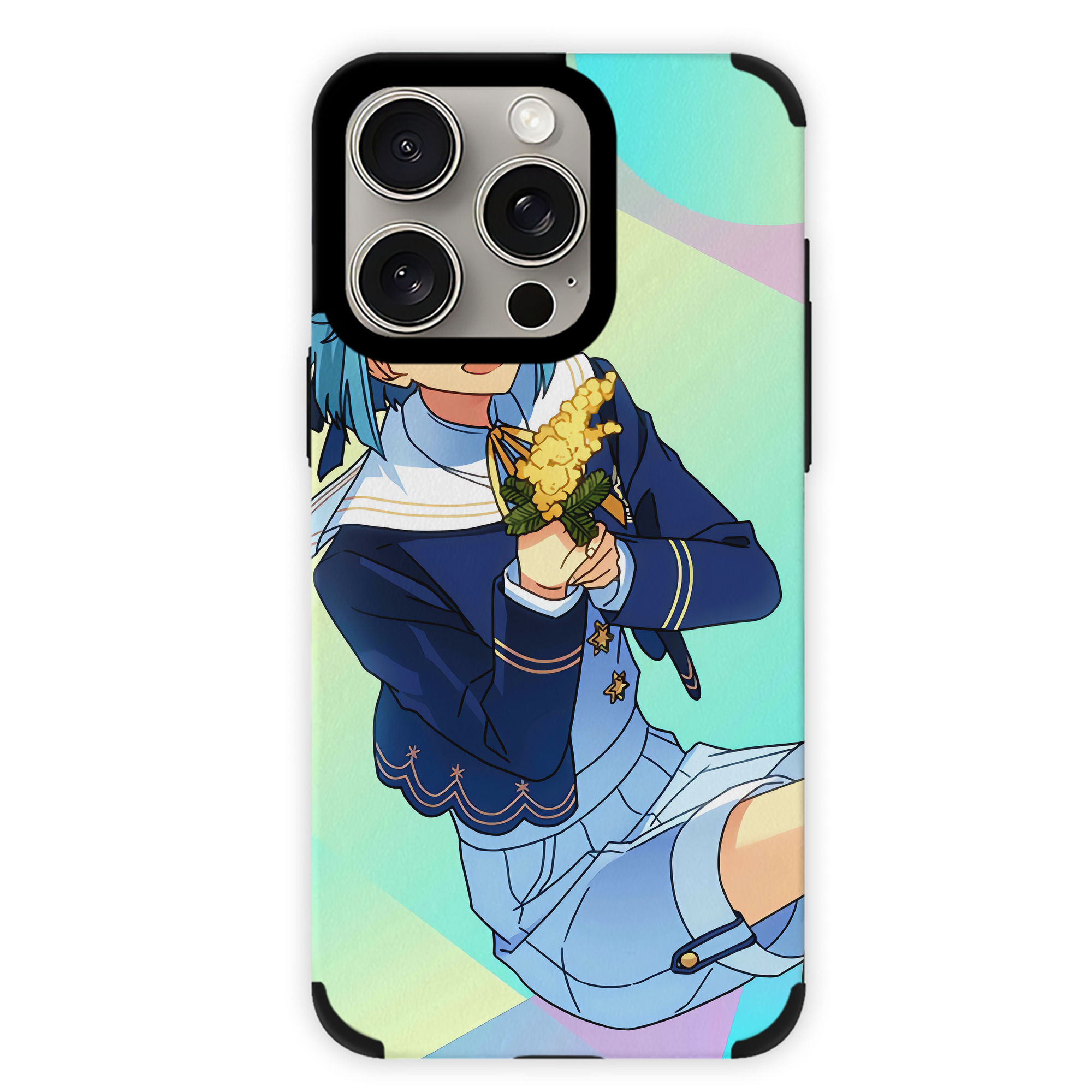 （画像用） あんさんぶるスターズ! Ensemble Stars 【iPhone15ProMax対応】 PUレザー スマホケース 耐衝撃＆黄変防止