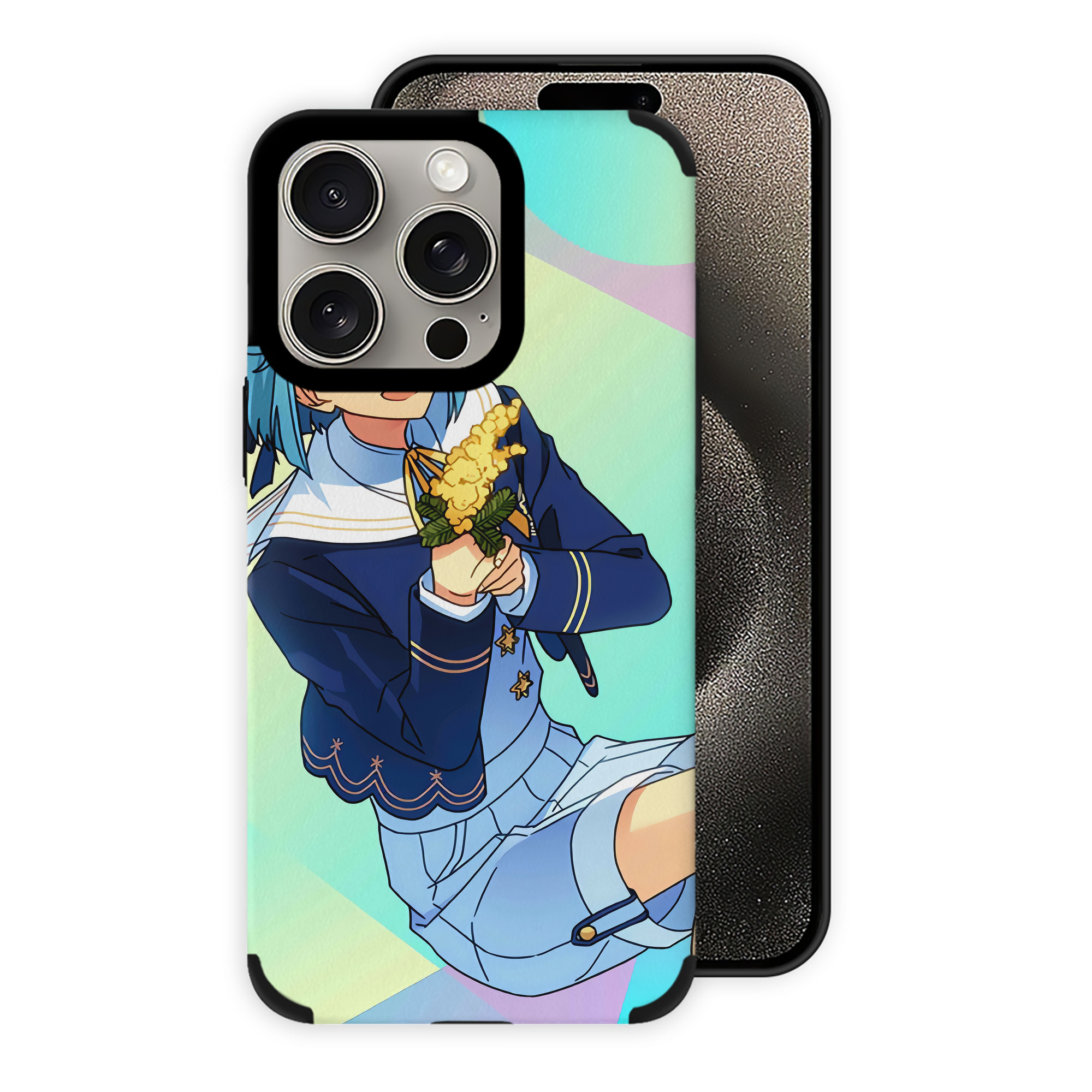 （画像用） あんさんぶるスターズ! Ensemble Stars 【iPhone15ProMax対応】 PUレザー スマホケース 耐衝撃＆黄変防止