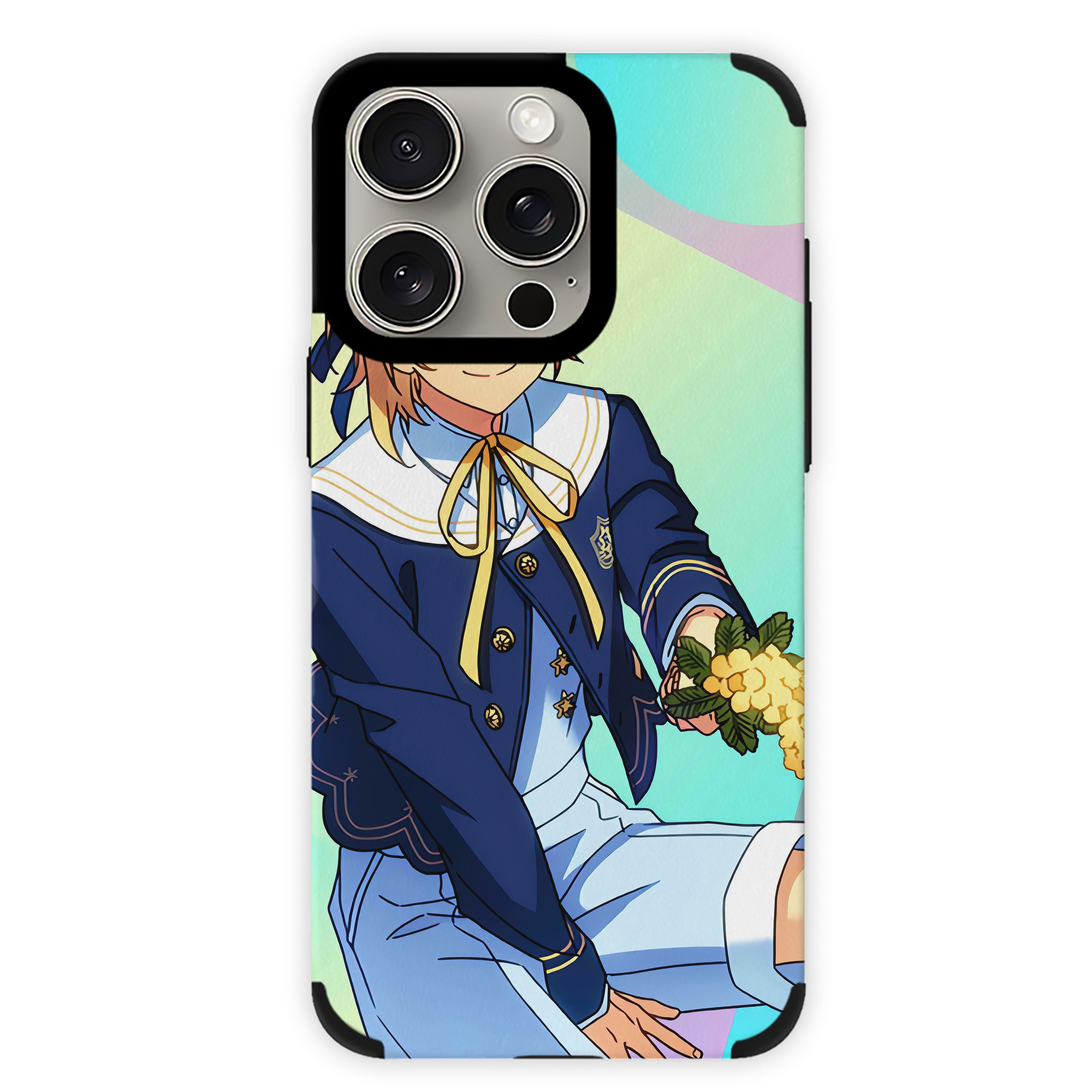 （画像用） あんさんぶるスターズ! Ensemble Stars 【iPhone15ProMax対応】 PUレザー スマホケース 耐衝撃＆黄変防止