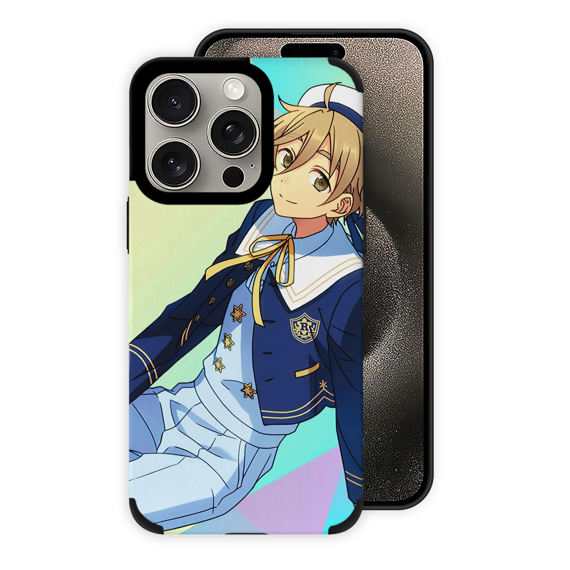 （画像用） あんさんぶるスターズ! Ensemble Stars 【iPhone15ProMax対応】 PUレザー スマホケース 耐衝撃＆黄変防止