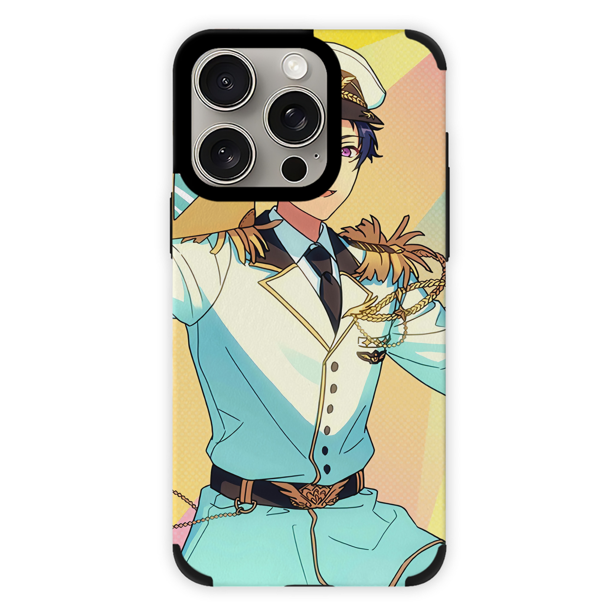 （画像用） あんさんぶるスターズ! Ensemble Stars 【iPhone15ProMax対応】 PUレザー スマホケース 耐衝撃＆黄変防止