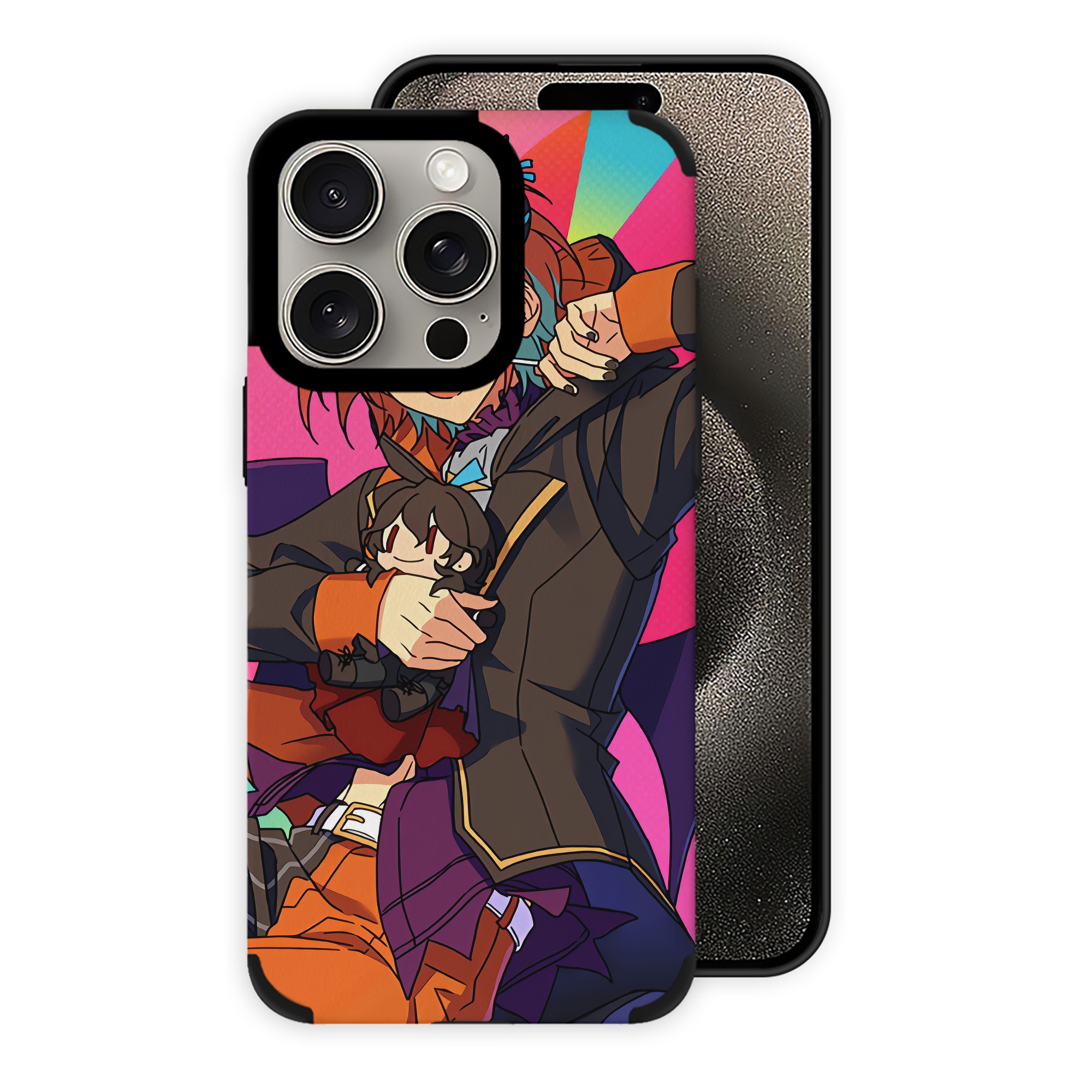 （画像用） あんさんぶるスターズ! Ensemble Stars 【iPhone15ProMax対応】 PUレザー スマホケース 耐衝撃＆黄変防止