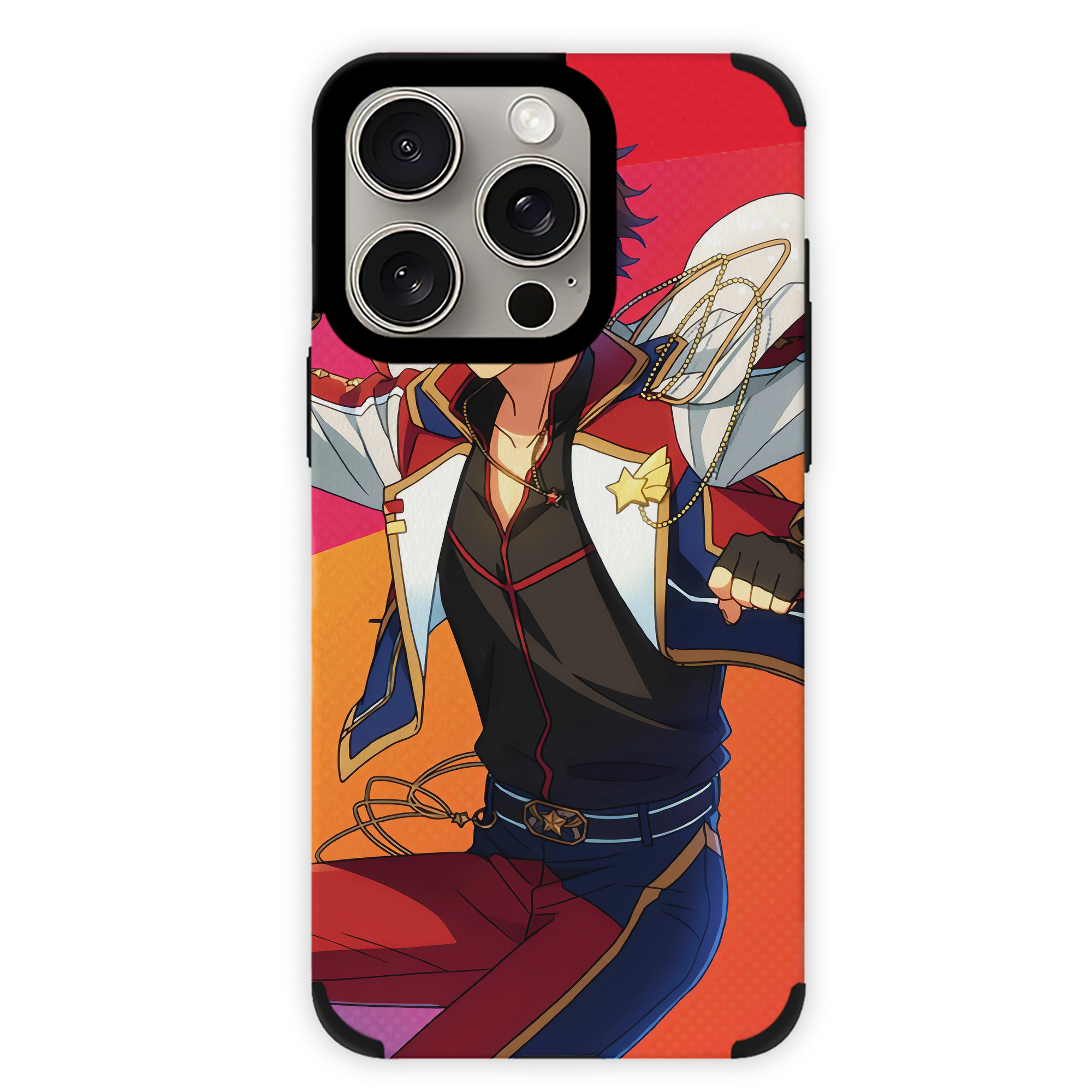 （画像用） あんさんぶるスターズ! Ensemble Stars 【iPhone15ProMax対応】 PUレザー スマホケース 耐衝撃＆黄変防止