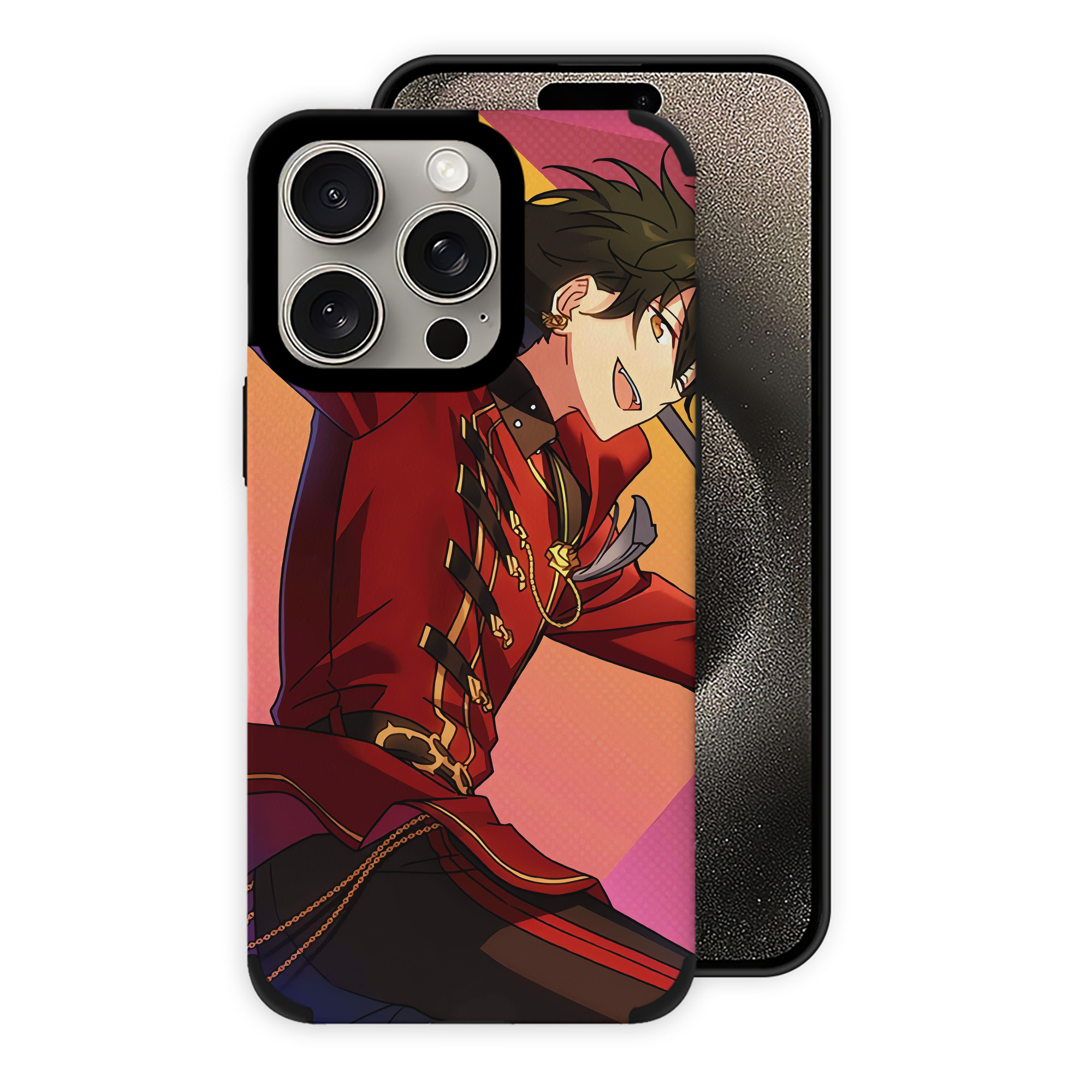 （画像用） あんさんぶるスターズ! Ensemble Stars 【iPhone15ProMax対応】 PUレザー スマホケース 耐衝撃＆黄変防止