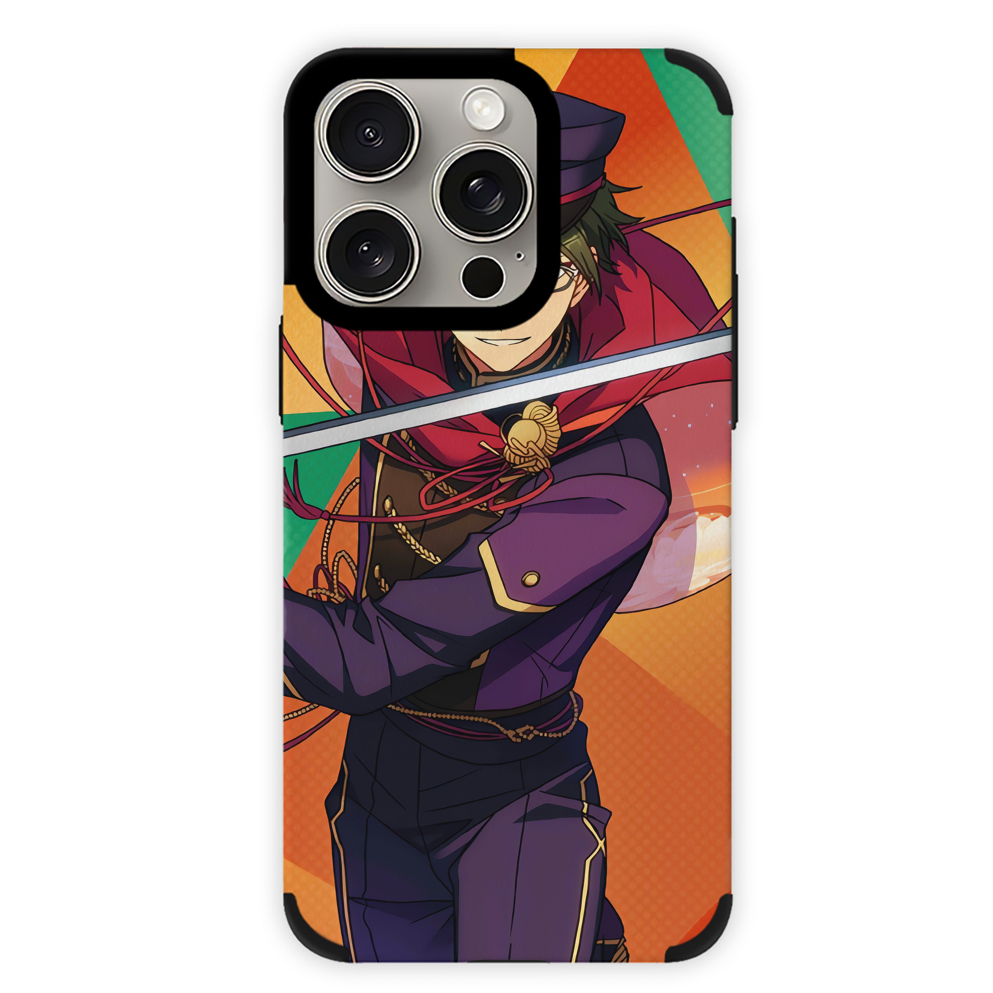（画像用） あんさんぶるスターズ! Ensemble Stars 【iPhone15ProMax対応】 PUレザー スマホケース 耐衝撃＆黄変防止