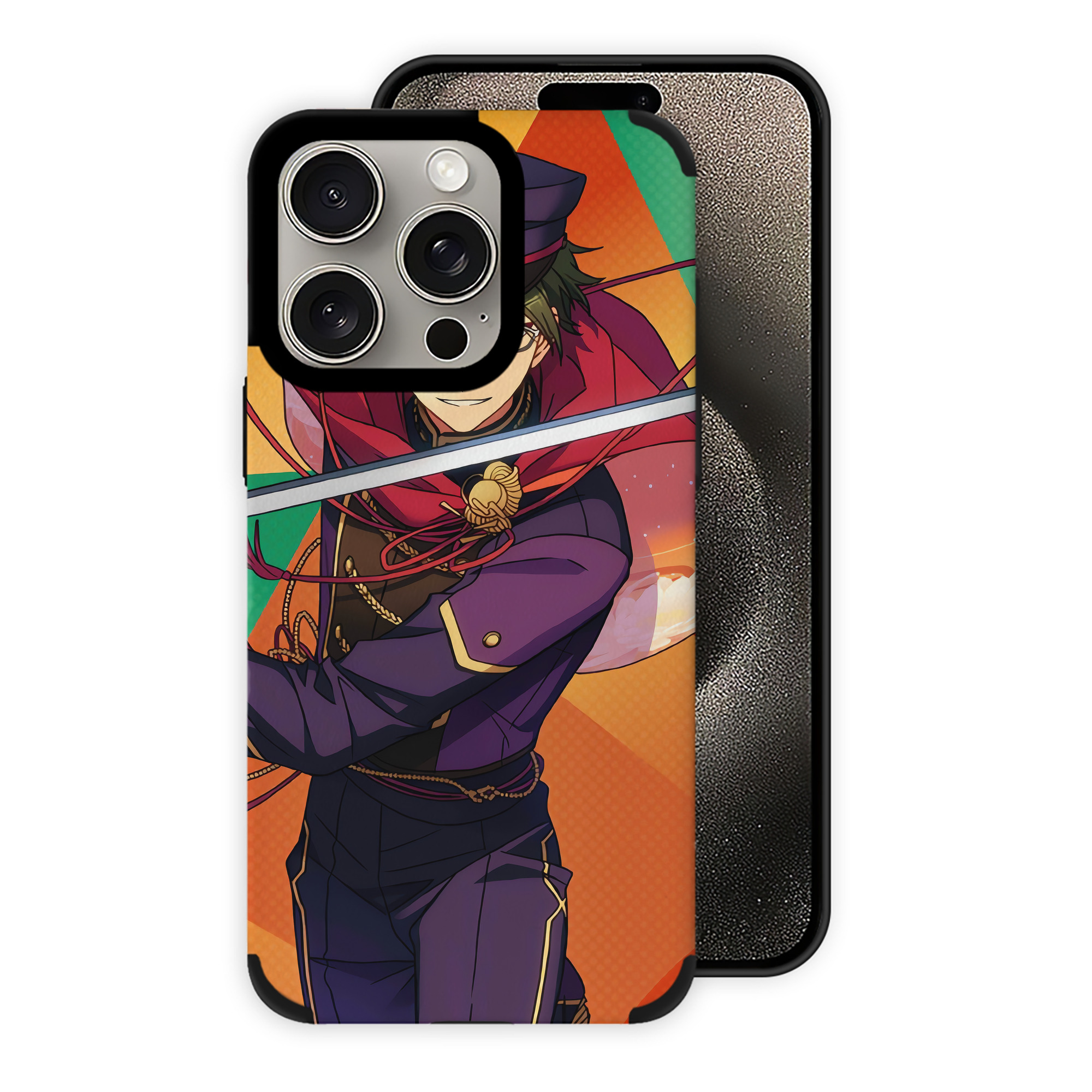 （画像用） あんさんぶるスターズ! Ensemble Stars 【iPhone15ProMax対応】 PUレザー スマホケース 耐衝撃＆黄変防止