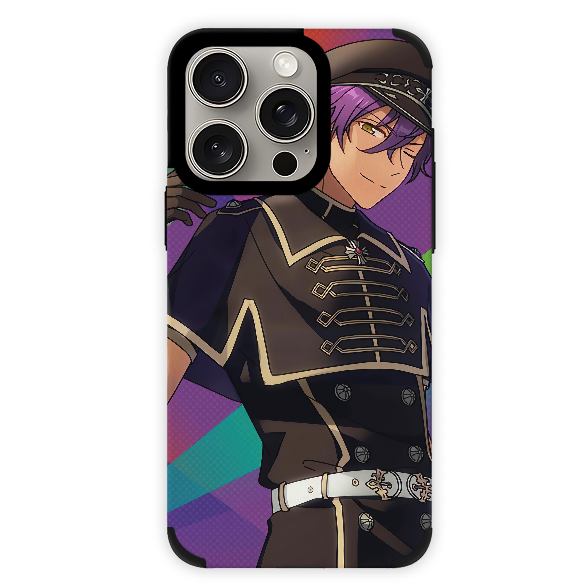（画像用） あんさんぶるスターズ! Ensemble Stars 【iPhone15ProMax対応】 PUレザー スマホケース 耐衝撃＆黄変防止