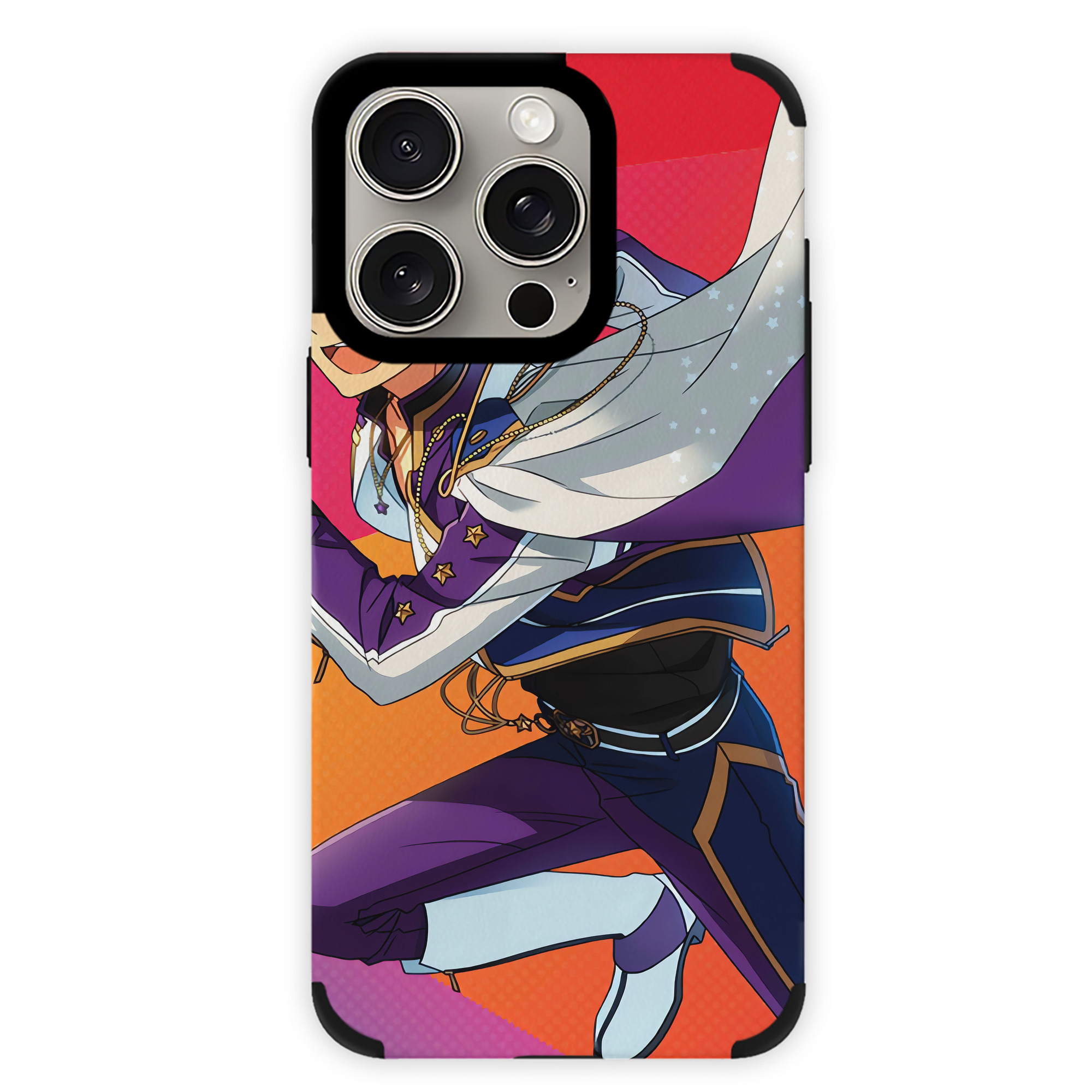 （画像用） あんさんぶるスターズ! Ensemble Stars 【iPhone15ProMax対応】 PUレザー スマホケース 耐衝撃＆黄変防止