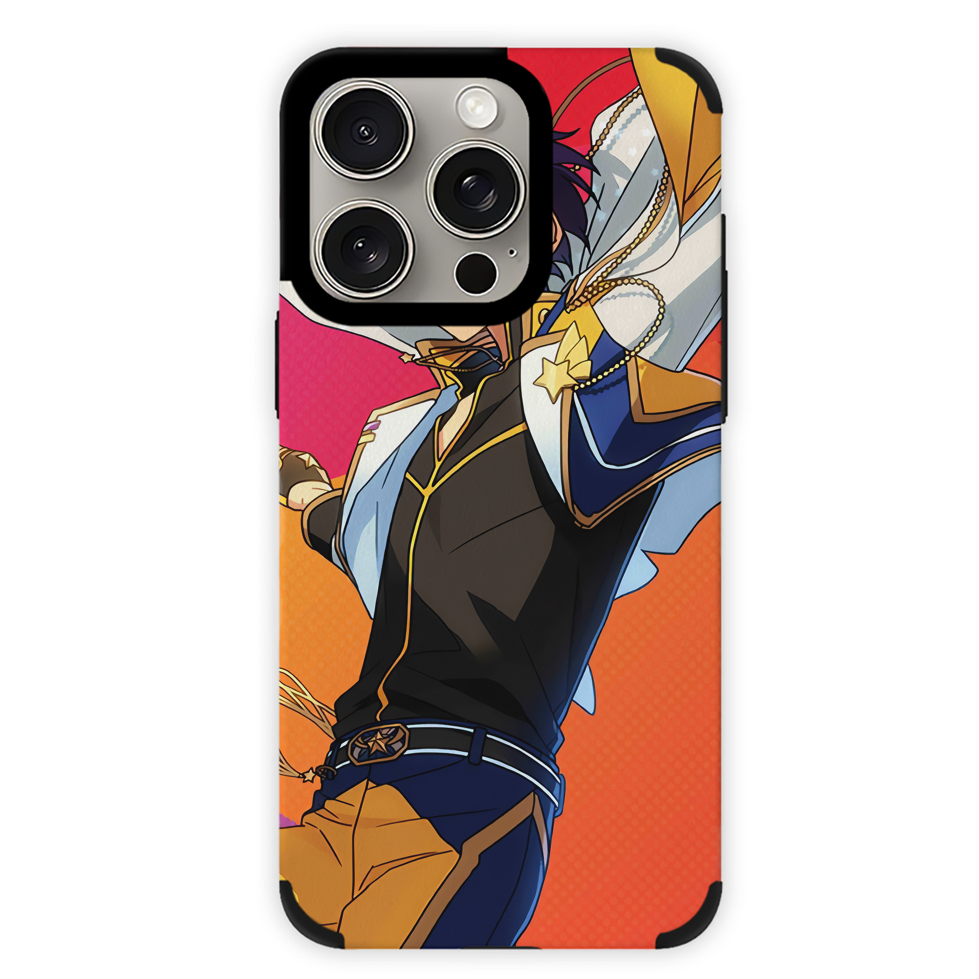 （画像用） あんさんぶるスターズ! Ensemble Stars 【iPhone15ProMax対応】 PUレザー スマホケース 耐衝撃＆黄変防止
