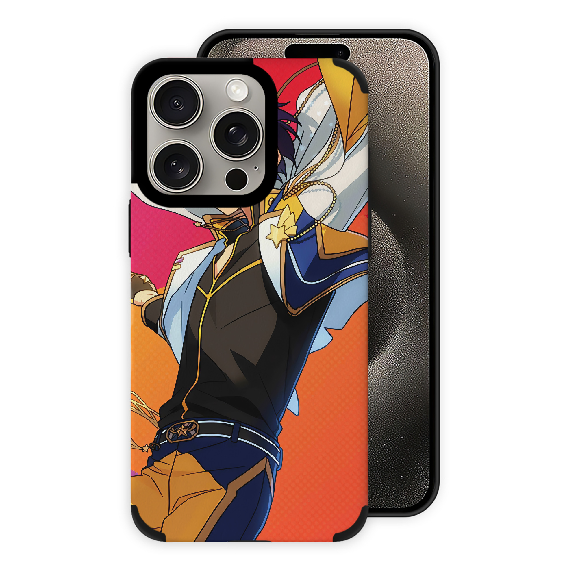 （画像用） あんさんぶるスターズ! Ensemble Stars 【iPhone15ProMax対応】 PUレザー スマホケース 耐衝撃＆黄変防止
