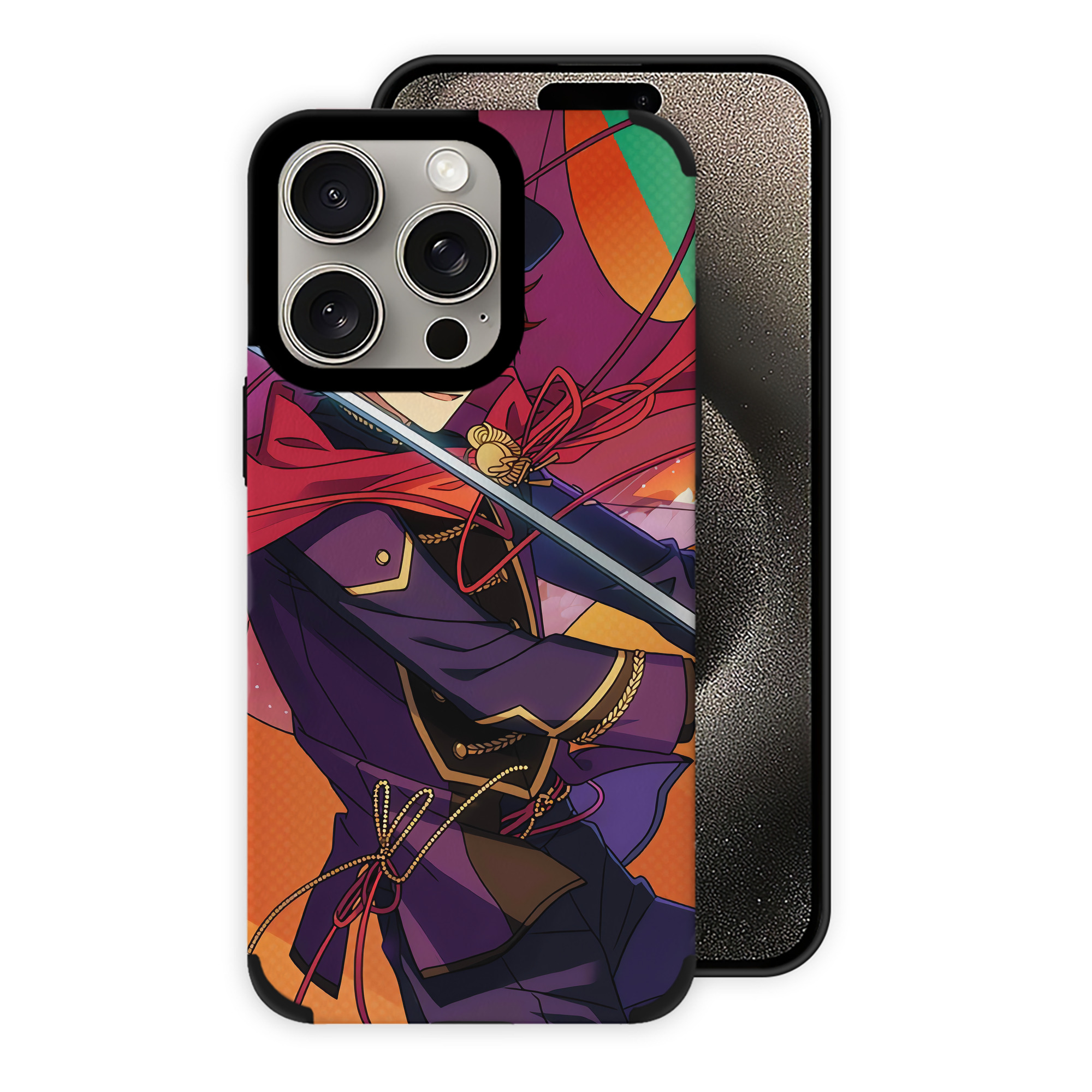 （画像用） あんさんぶるスターズ! Ensemble Stars 【iPhone15ProMax対応】 PUレザー スマホケース 耐衝撃＆黄変防止