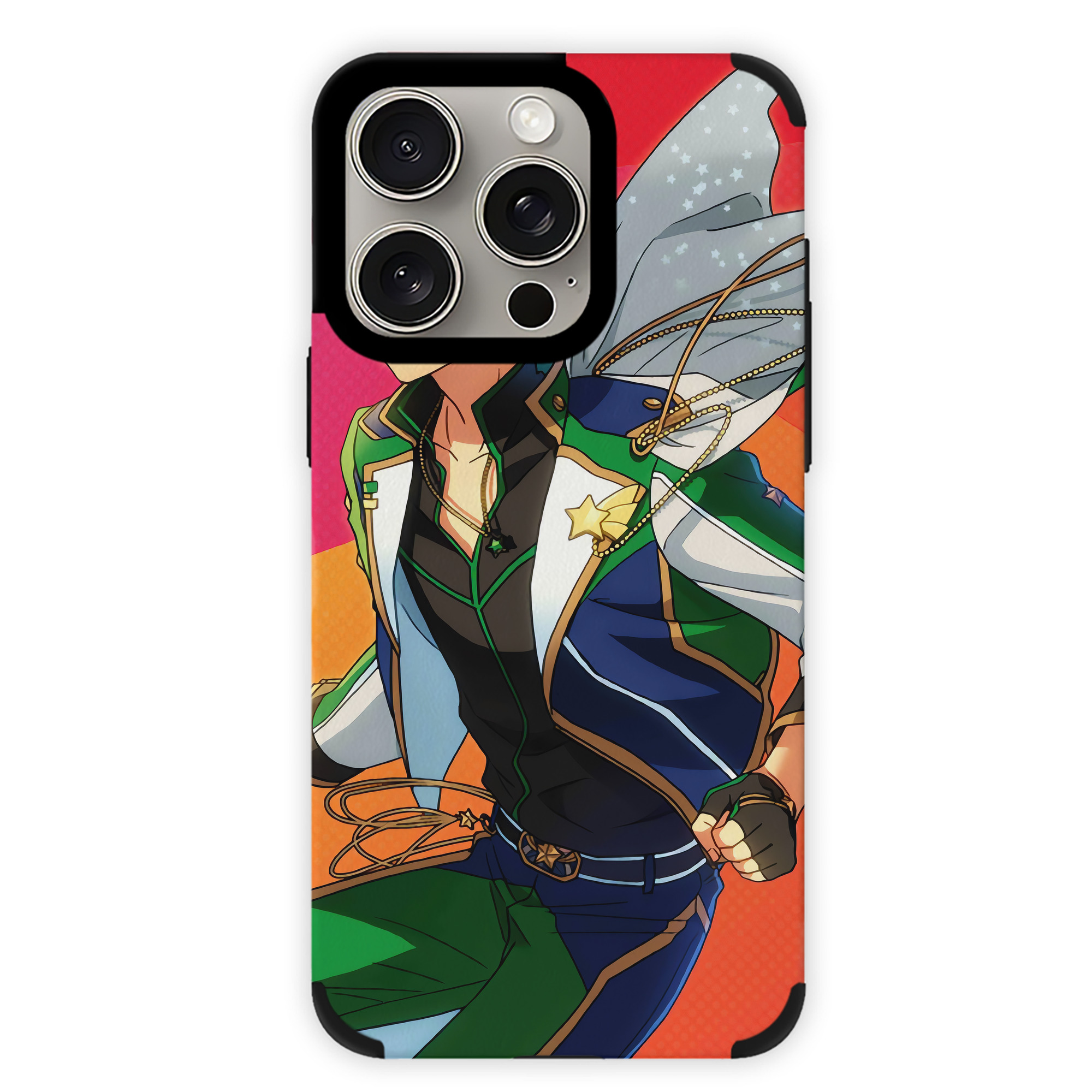 （画像用） あんさんぶるスターズ! Ensemble Stars 【iPhone15ProMax対応】 PUレザー スマホケース 耐衝撃＆黄変防止