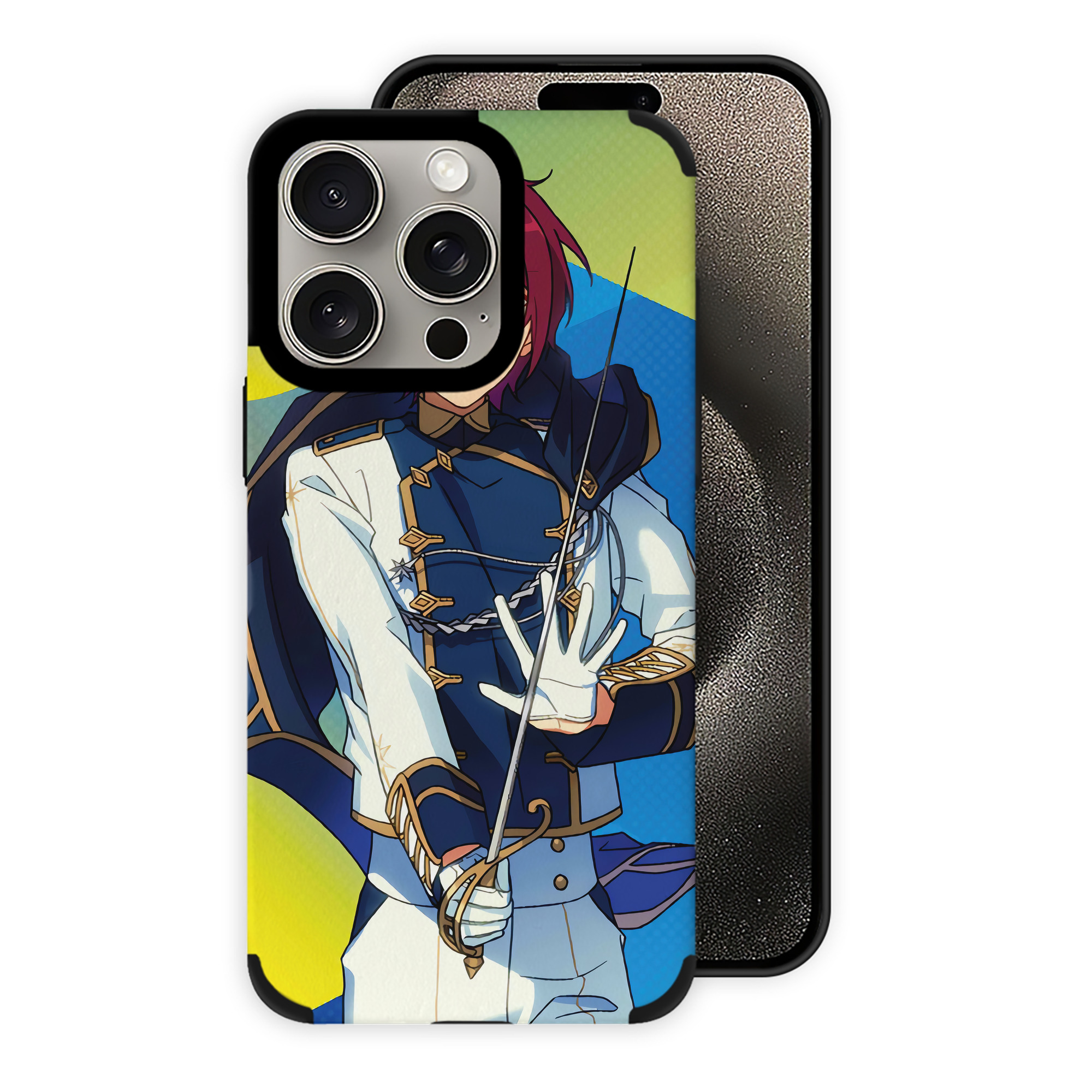 （画像用） あんさんぶるスターズ! Ensemble Stars 【iPhone15ProMax対応】 PUレザー スマホケース 耐衝撃＆黄変防止