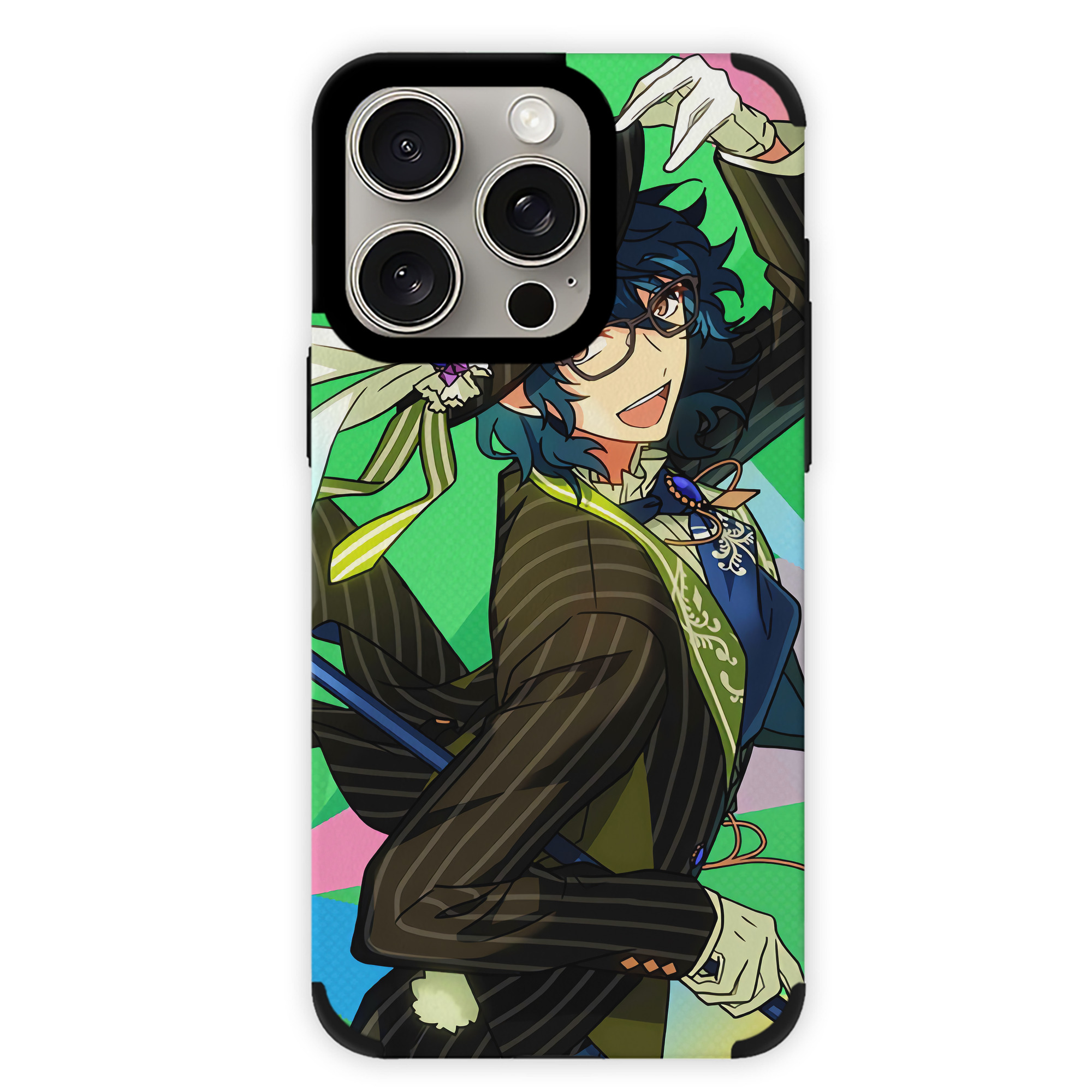 （画像用） あんさんぶるスターズ! Ensemble Stars 【iPhone15ProMax対応】 PUレザー スマホケース 耐衝撃＆黄変防止