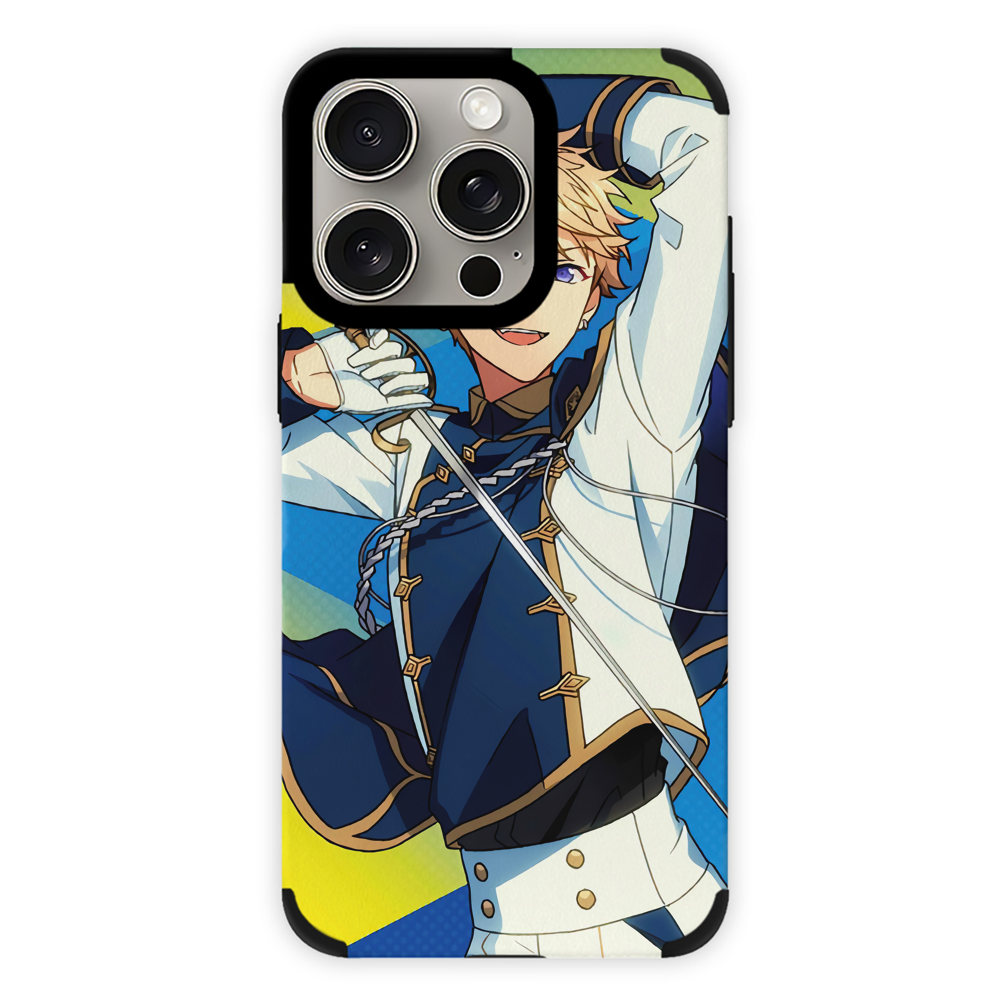 （画像用） あんさんぶるスターズ! Ensemble Stars 【iPhone15ProMax対応】 PUレザー スマホケース 耐衝撃＆黄変防止