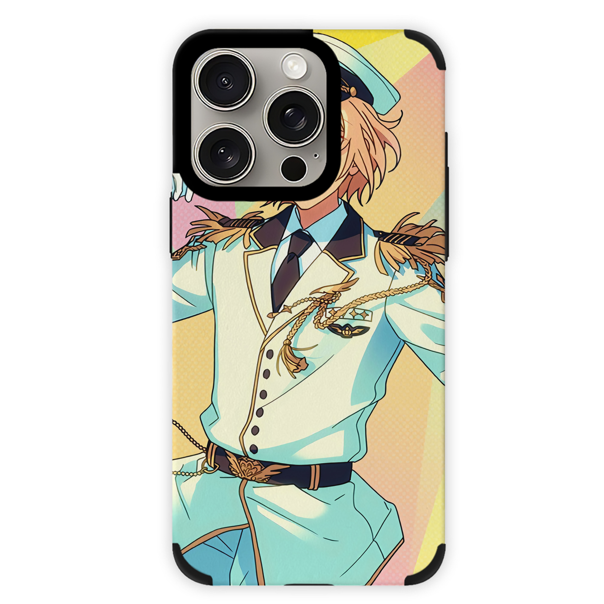 （画像用） あんさんぶるスターズ! Ensemble Stars 【iPhone15ProMax対応】 PUレザー スマホケース 耐衝撃＆黄変防止
