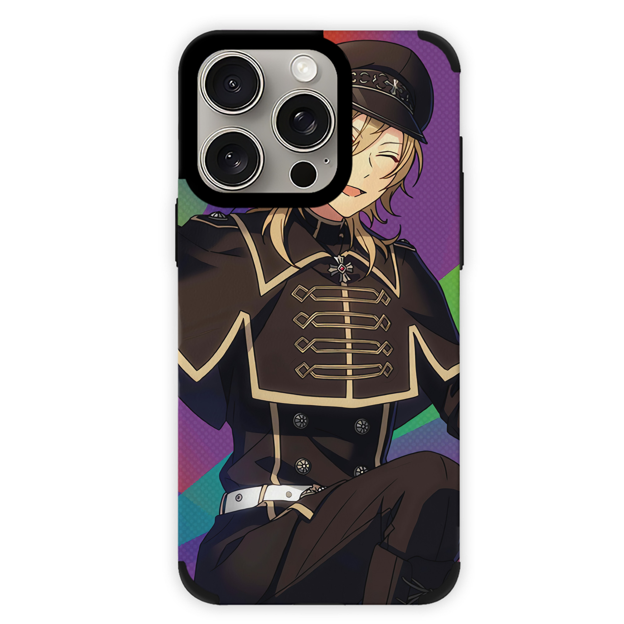 （画像用） あんさんぶるスターズ! Ensemble Stars 【iPhone15ProMax対応】 PUレザー スマホケース 耐衝撃＆黄変防止