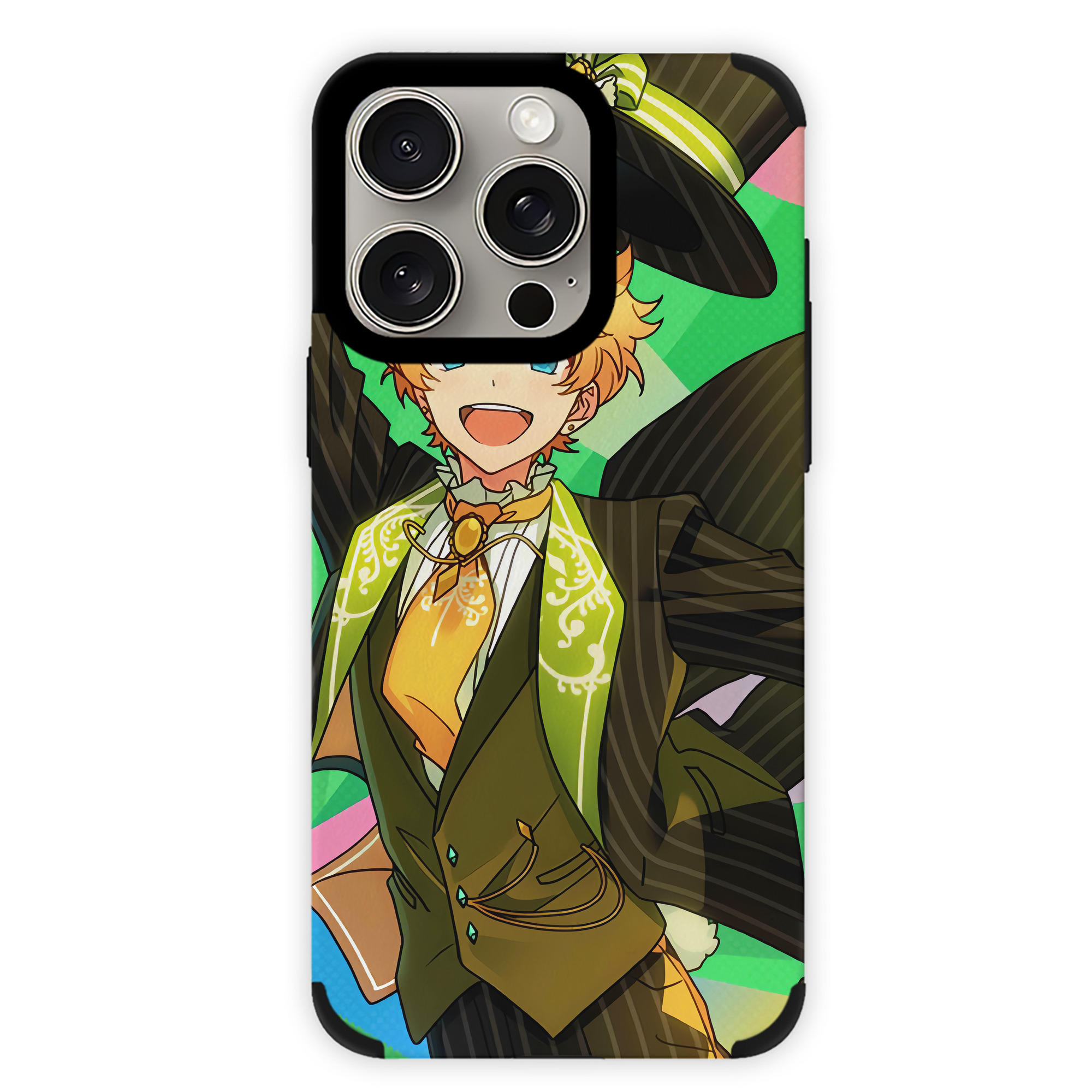 （画像用） あんさんぶるスターズ! Ensemble Stars 【iPhone15ProMax対応】 PUレザー スマホケース 耐衝撃＆黄変防止