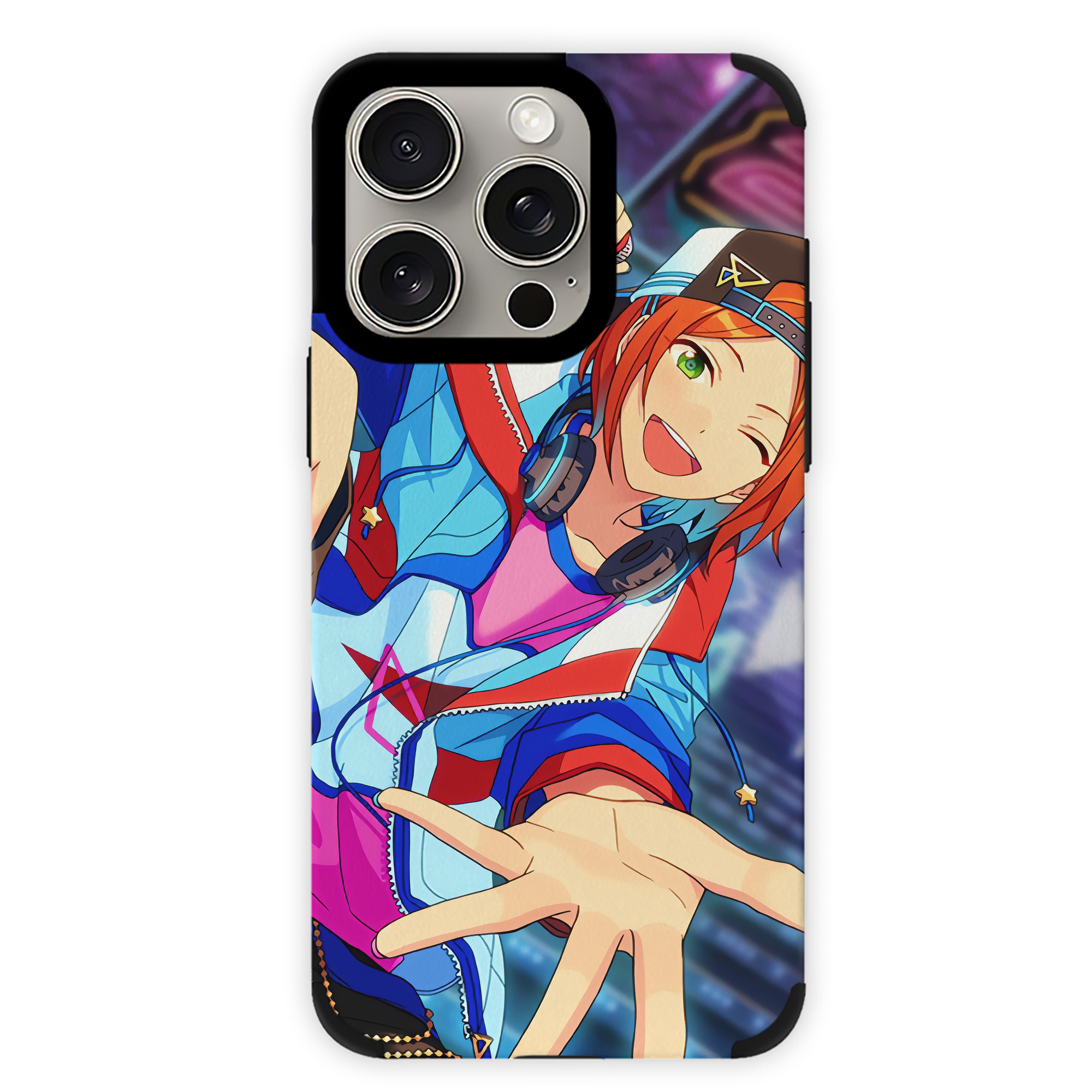 （画像用） あんさんぶるスターズ! Ensemble Stars 【iPhone15ProMax対応】 PUレザー スマホケース 耐衝撃＆黄変防止
