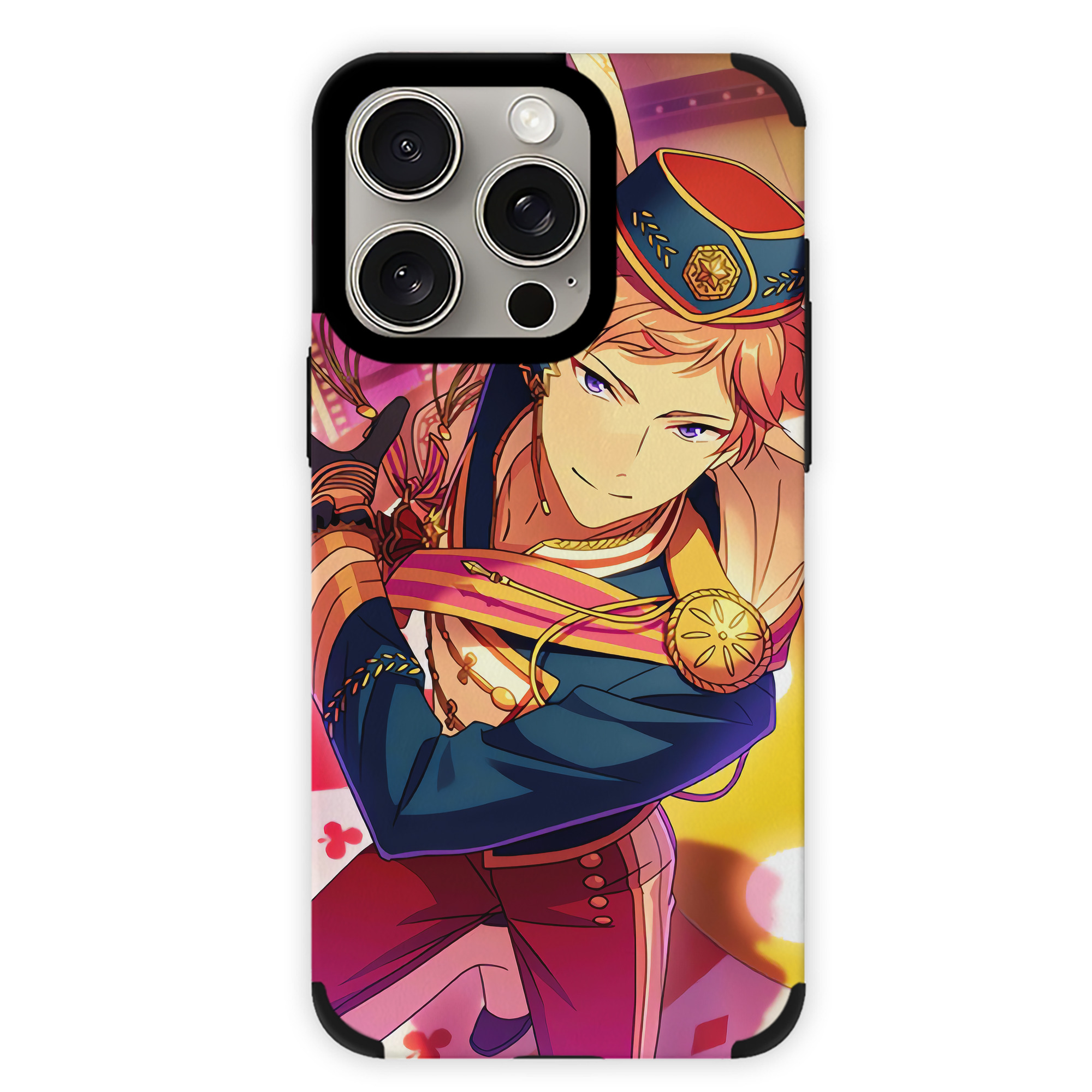 （画像用） あんさんぶるスターズ! Ensemble Stars 【iPhone15ProMax対応】 PUレザー スマホケース 耐衝撃＆黄変防止