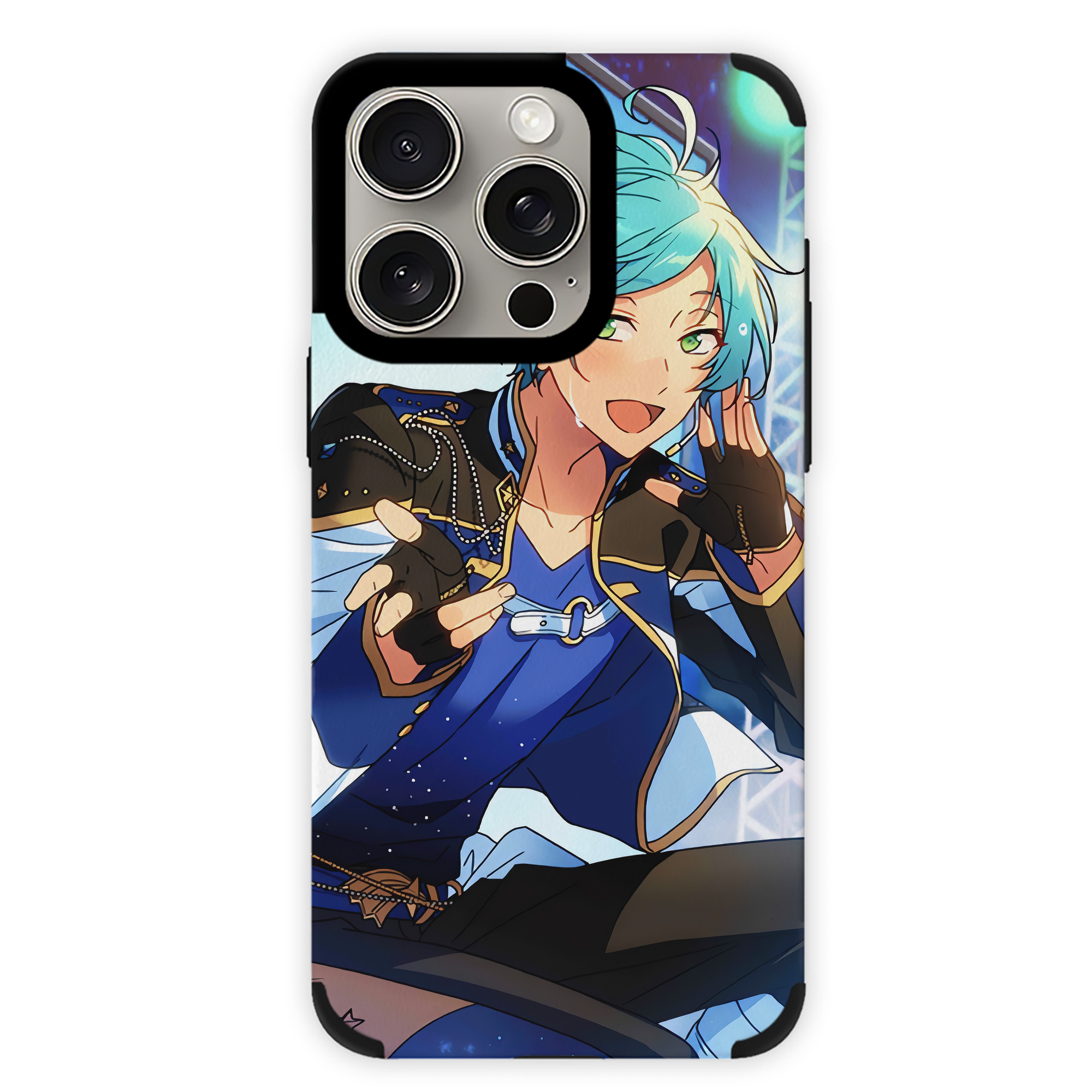 （画像用） あんさんぶるスターズ! Ensemble Stars 【iPhone15ProMax対応】 PUレザー スマホケース 耐衝撃＆黄変防止
