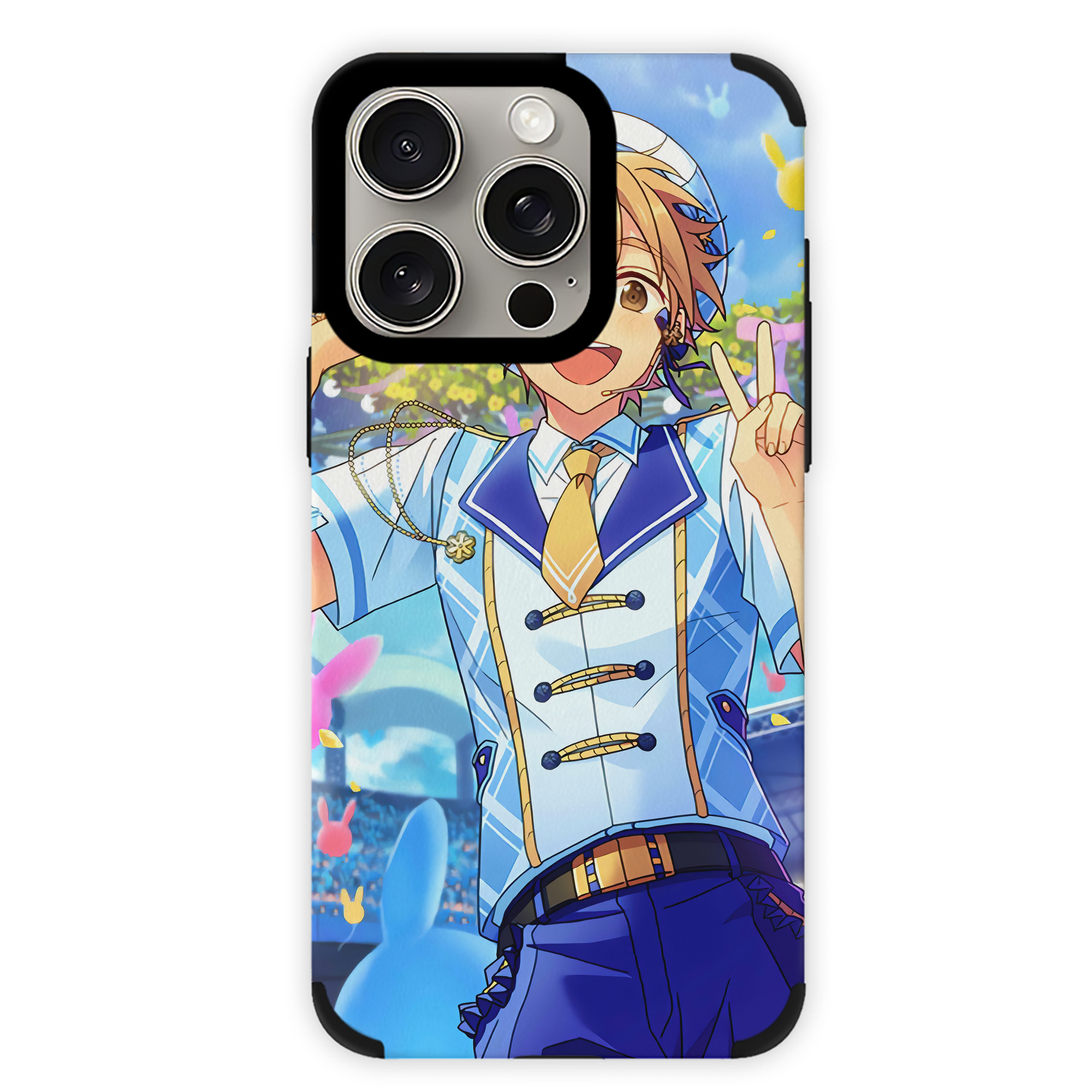 （画像用） あんさんぶるスターズ! Ensemble Stars 【iPhone15ProMax対応】 PUレザー スマホケース 耐衝撃＆黄変防止