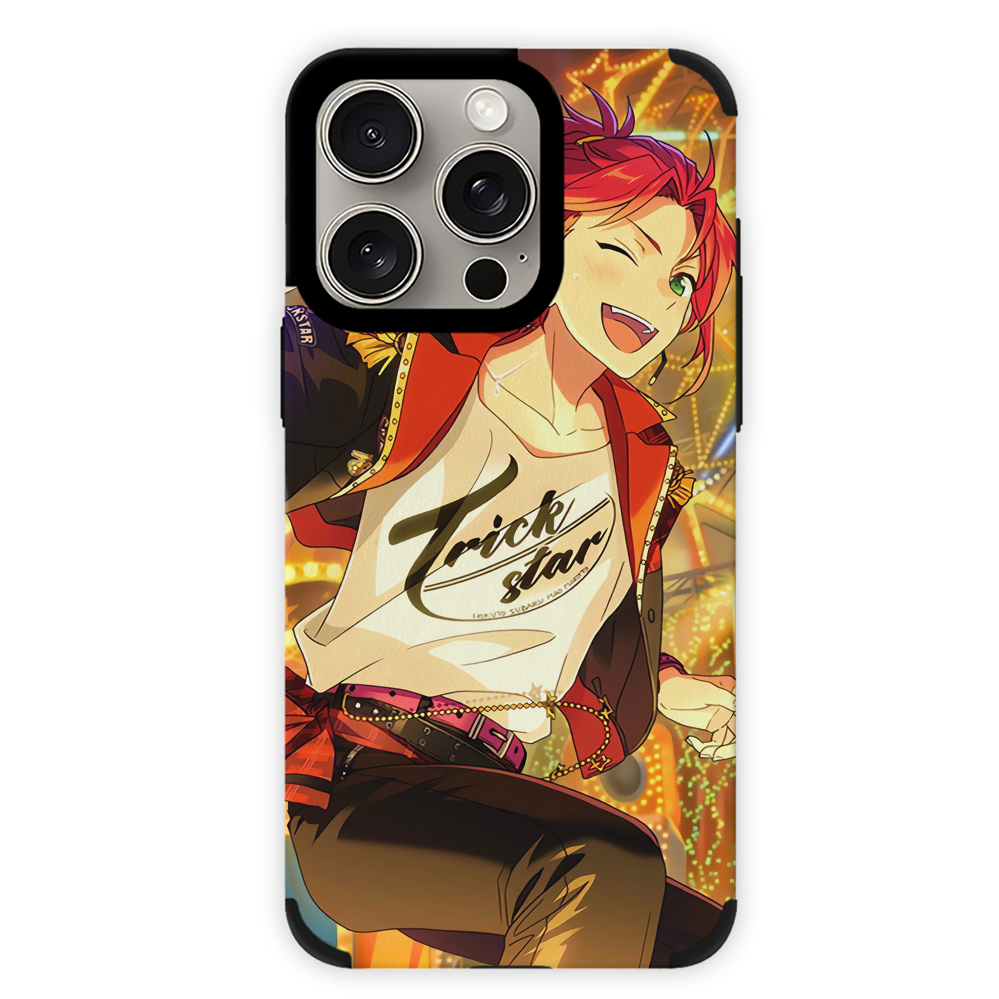 （画像用） あんさんぶるスターズ! Ensemble Stars 【iPhone15ProMax対応】 PUレザー スマホケース 耐衝撃＆黄変防止