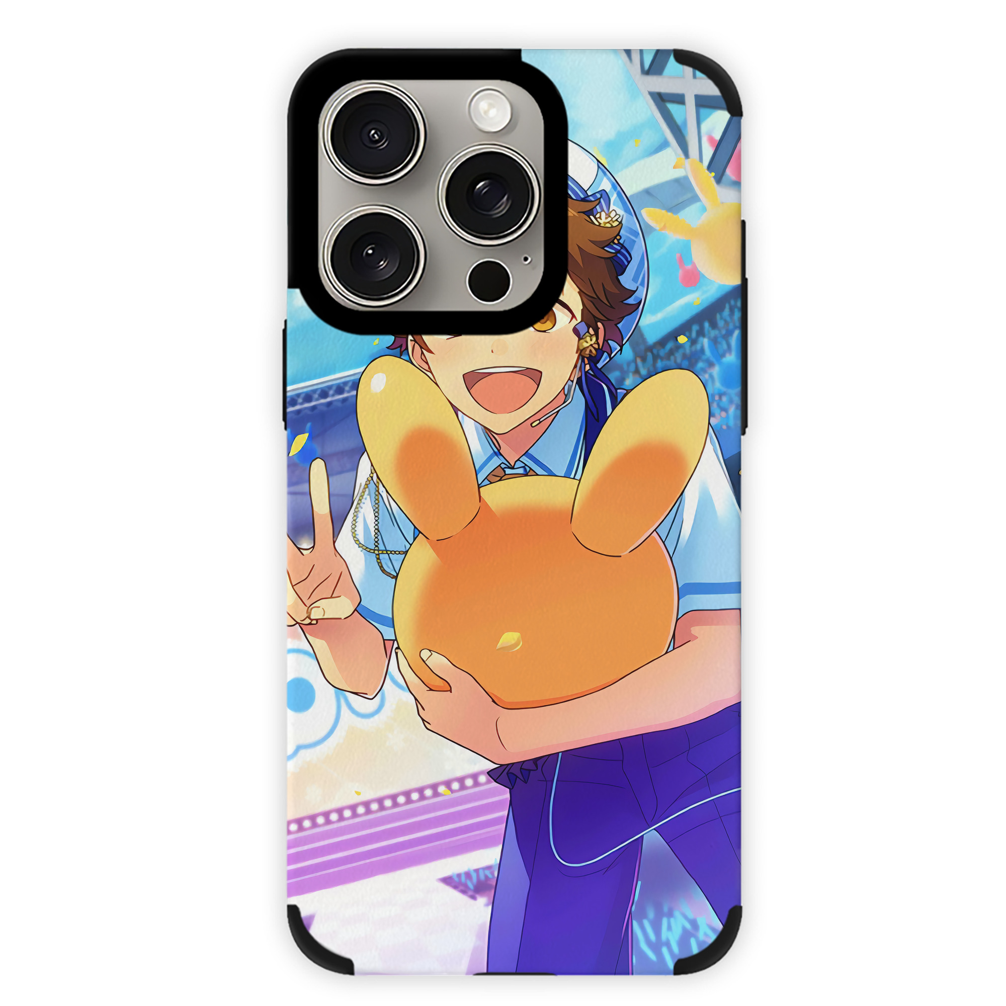 （画像用） あんさんぶるスターズ! Ensemble Stars 【iPhone15ProMax対応】 PUレザー スマホケース 耐衝撃＆黄変防止