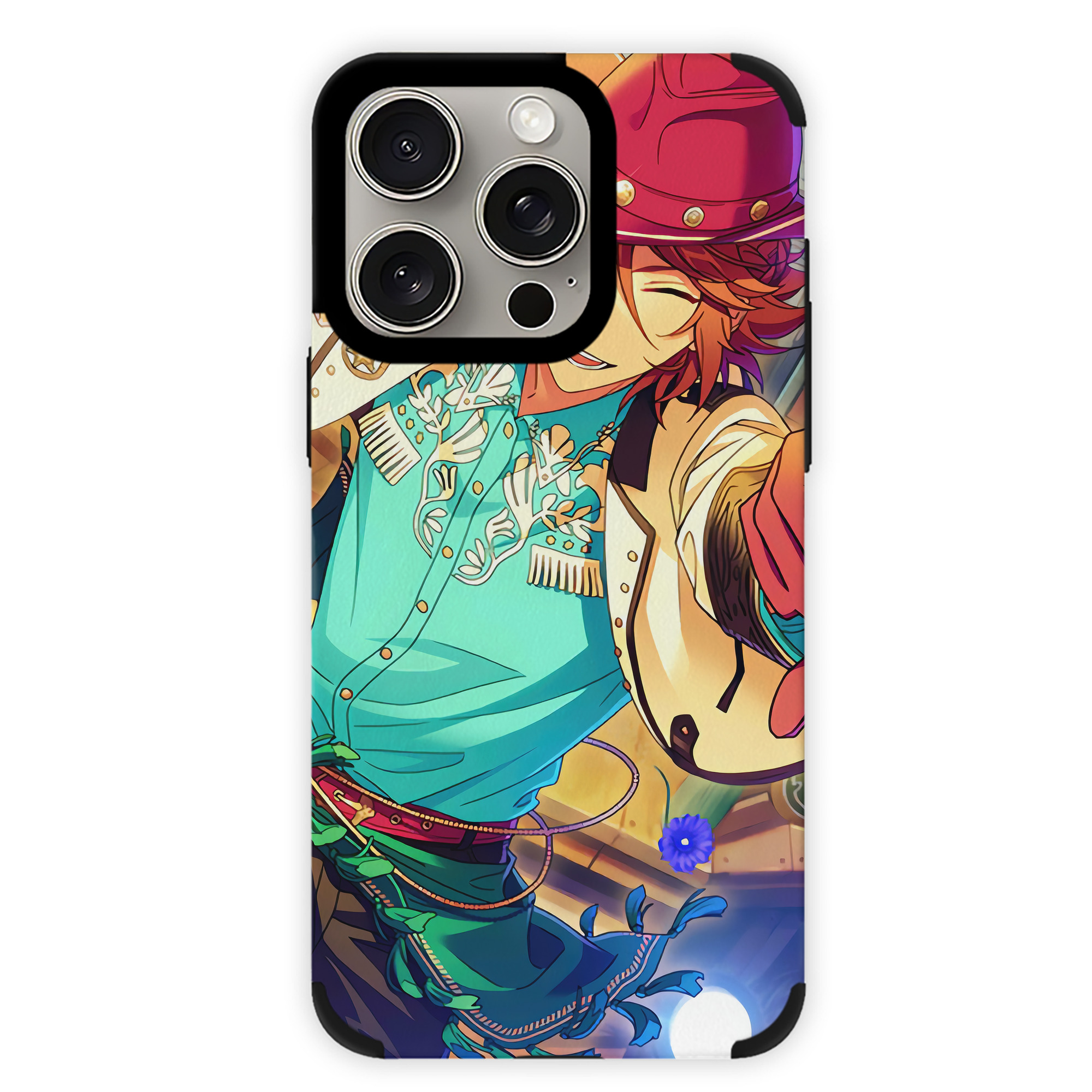 （画像用） あんさんぶるスターズ! Ensemble Stars 【iPhone15ProMax対応】 PUレザー スマホケース 耐衝撃＆黄変防止