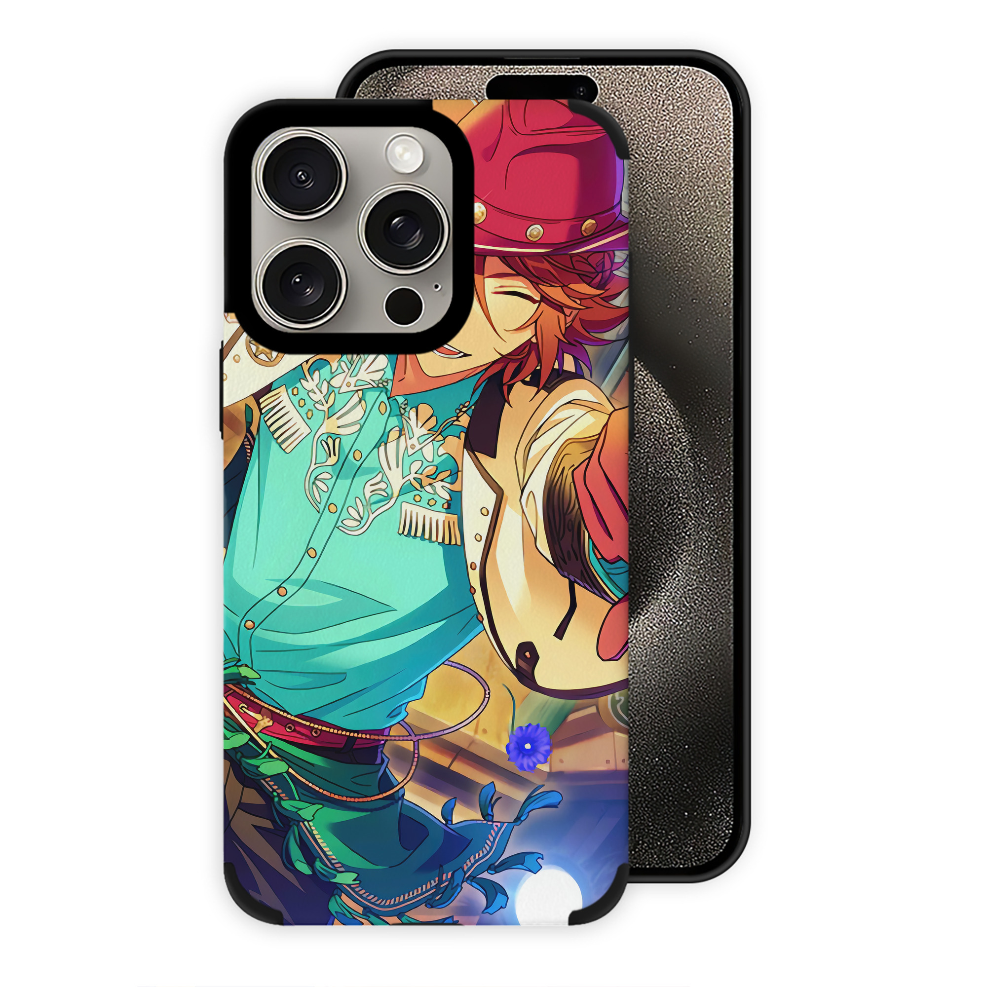 （画像用） あんさんぶるスターズ! Ensemble Stars 【iPhone15ProMax対応】 PUレザー スマホケース 耐衝撃＆黄変防止