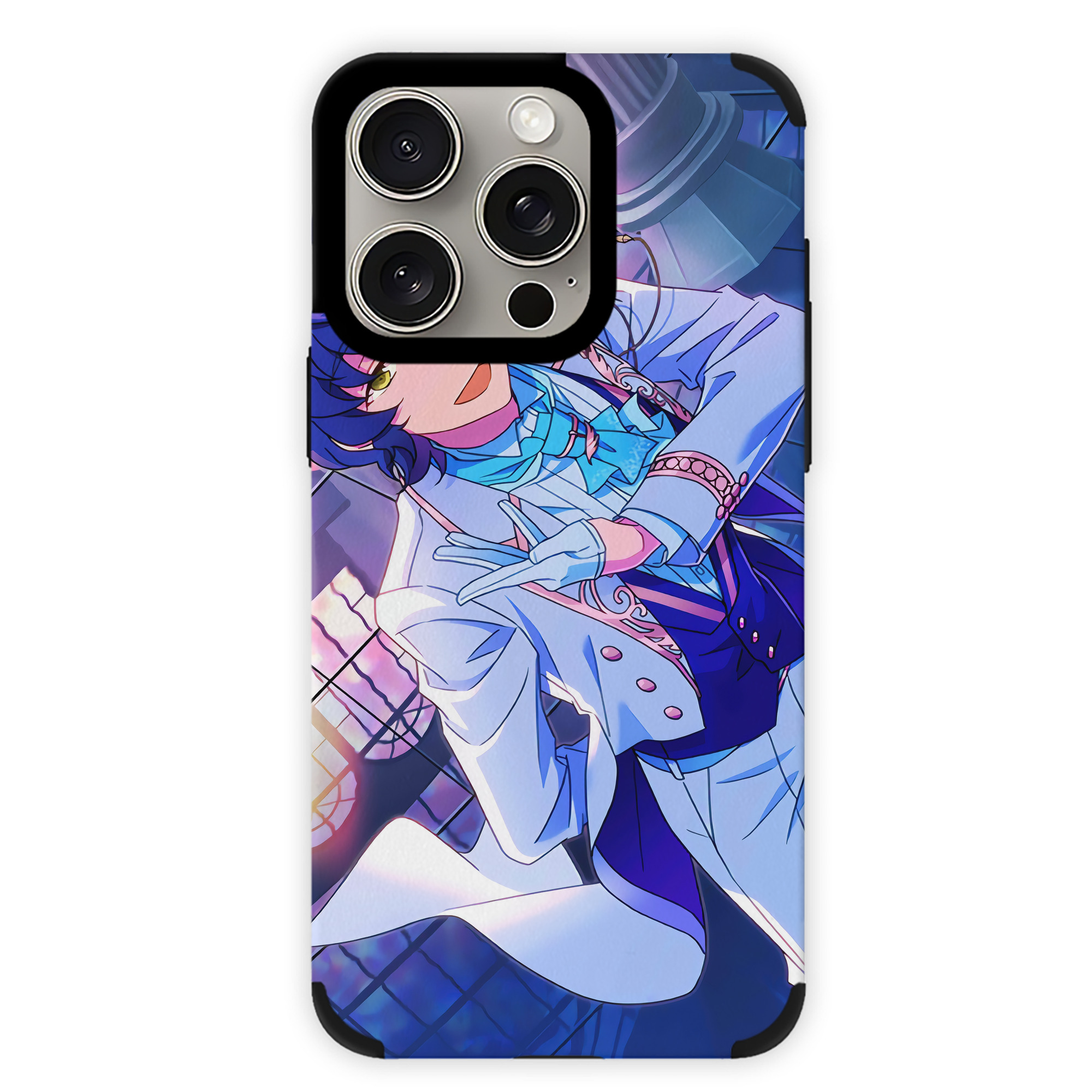 （画像用） あんさんぶるスターズ! Ensemble Stars 【iPhone15ProMax対応】 PUレザー スマホケース 耐衝撃＆黄変防止