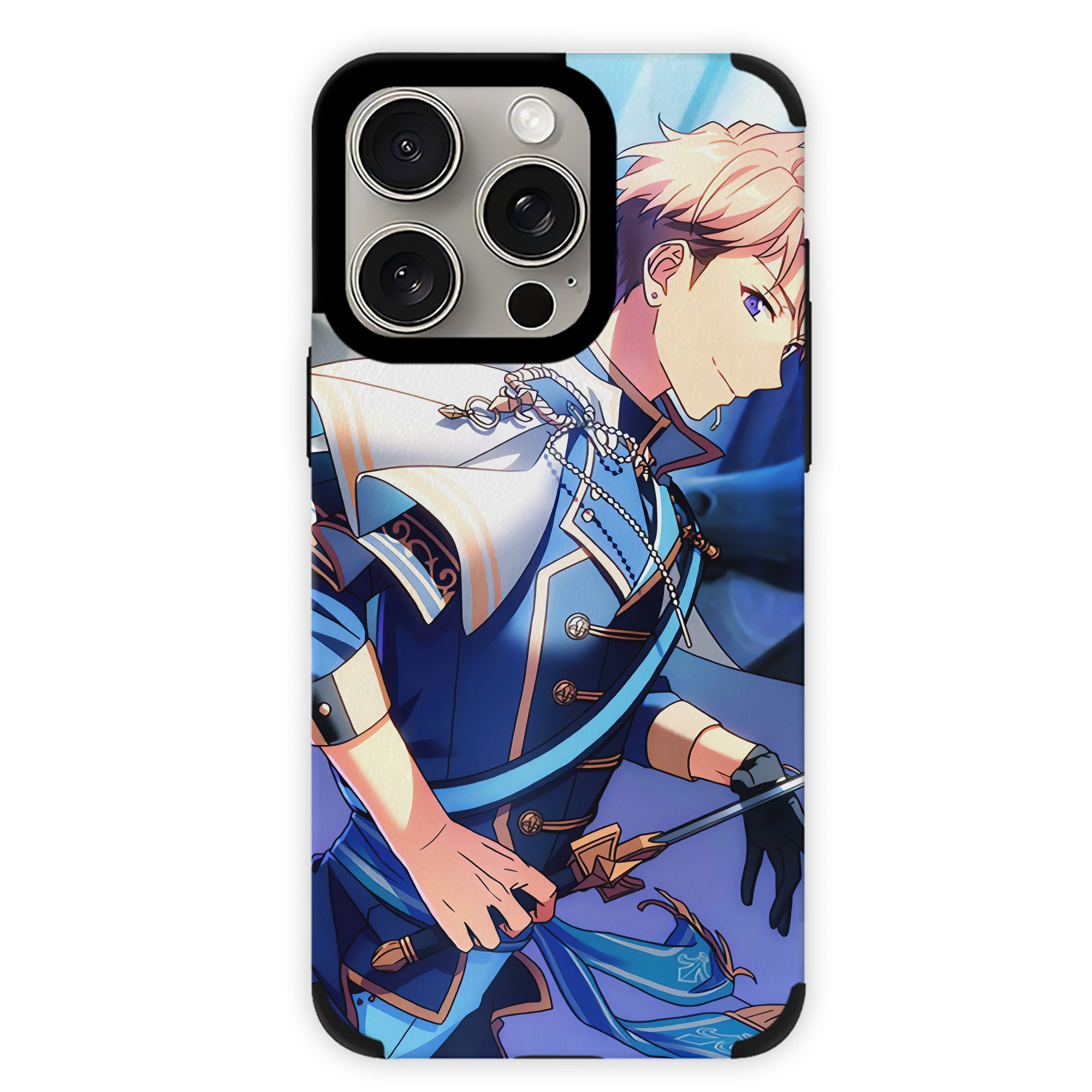 （画像用） あんさんぶるスターズ! Ensemble Stars 【iPhone15ProMax対応】 PUレザー スマホケース 耐衝撃＆黄変防止