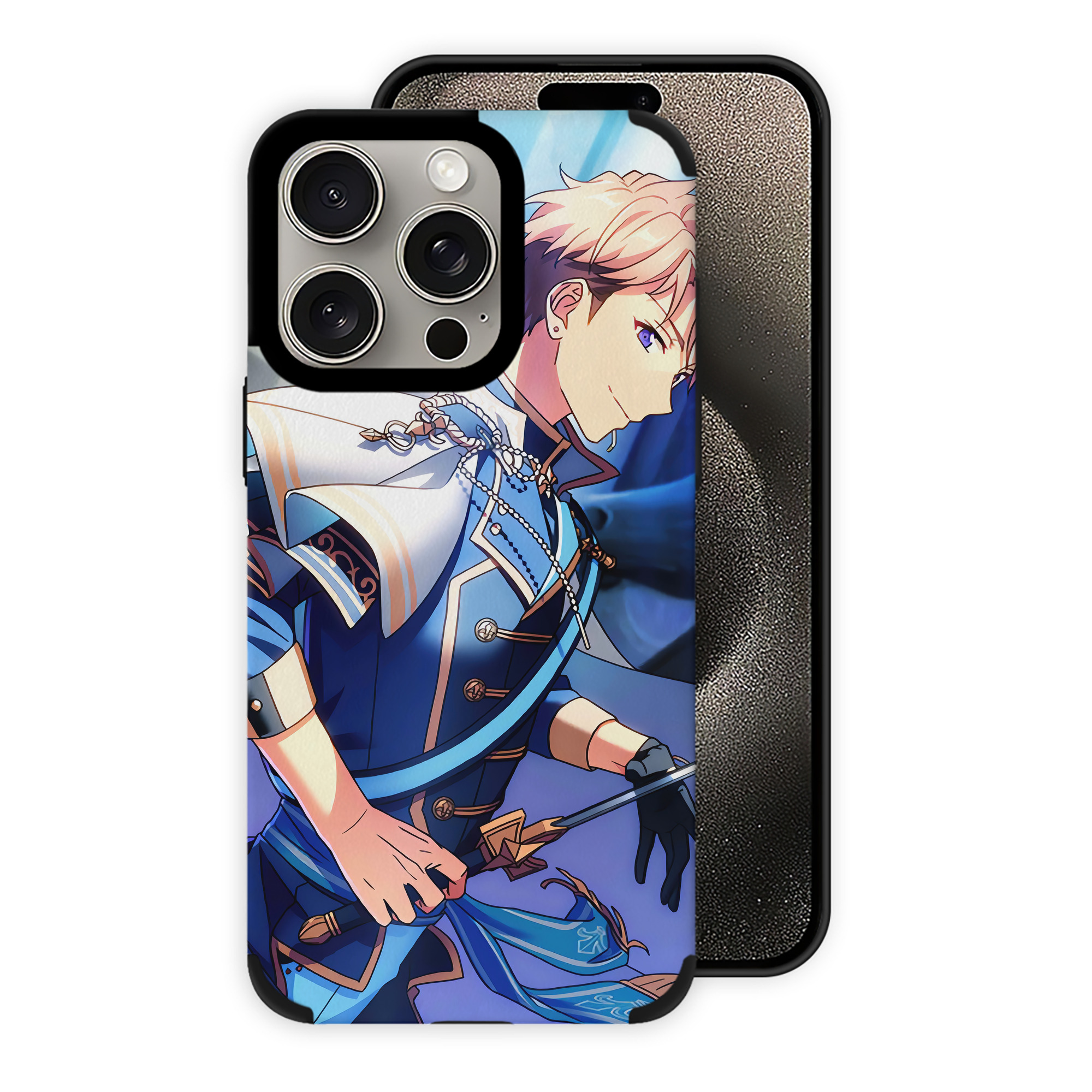 （画像用） あんさんぶるスターズ! Ensemble Stars 【iPhone15ProMax対応】 PUレザー スマホケース 耐衝撃＆黄変防止