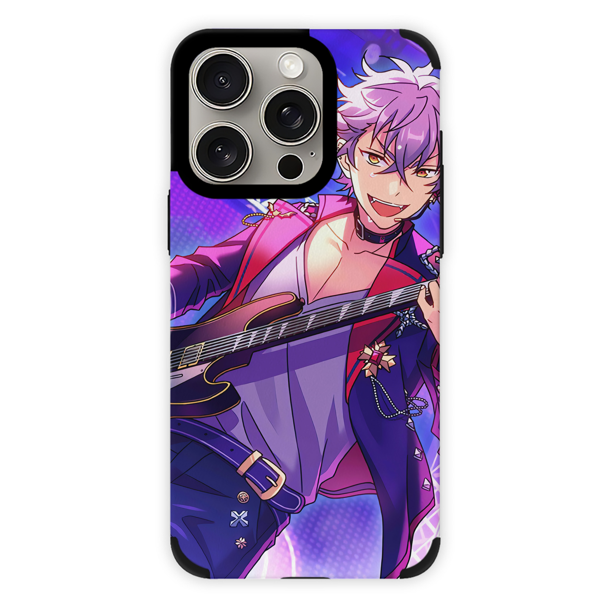 （画像用） あんさんぶるスターズ! Ensemble Stars 【iPhone15ProMax対応】 PUレザー スマホケース 耐衝撃＆黄変防止