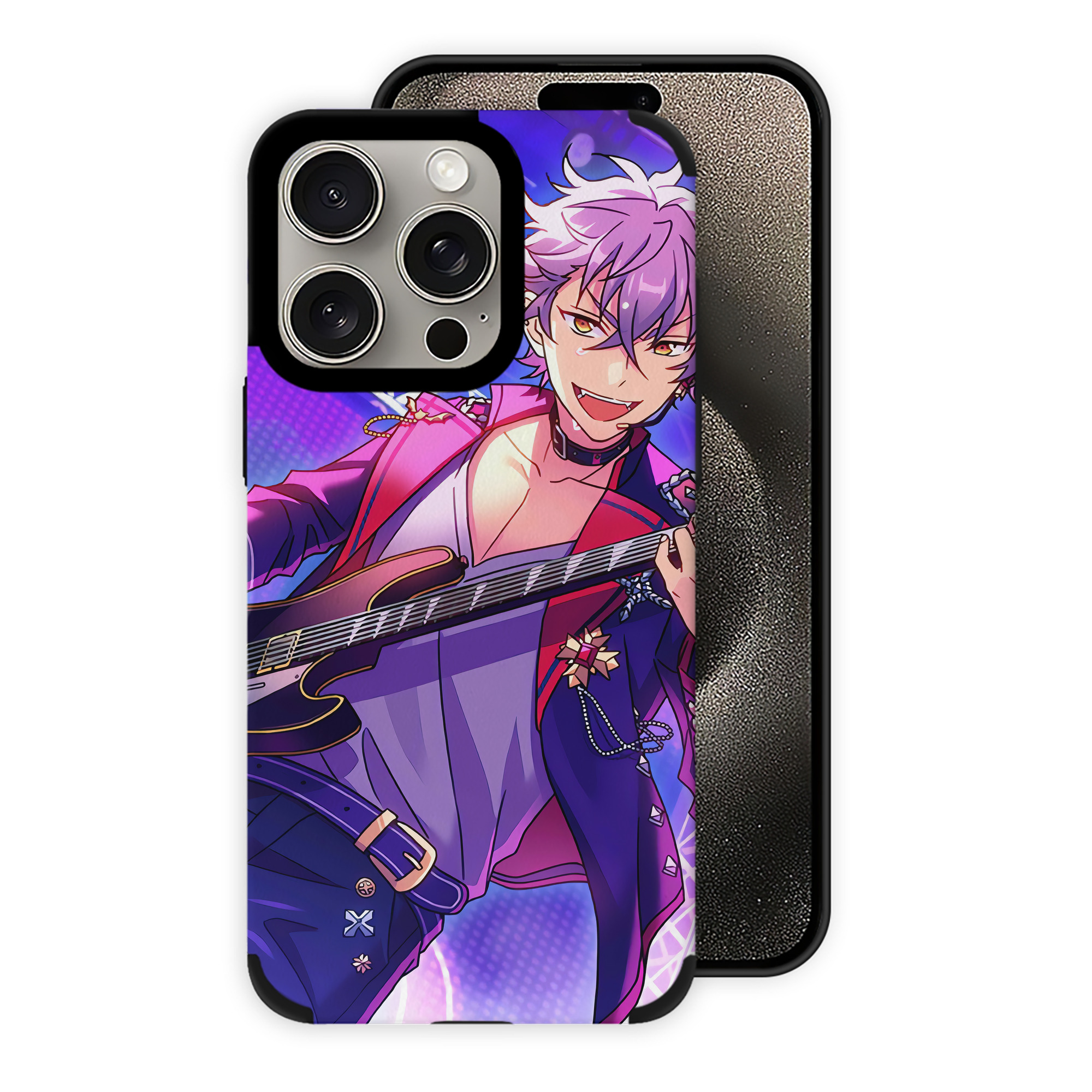 （画像用） あんさんぶるスターズ! Ensemble Stars 【iPhone15ProMax対応】 PUレザー スマホケース 耐衝撃＆黄変防止