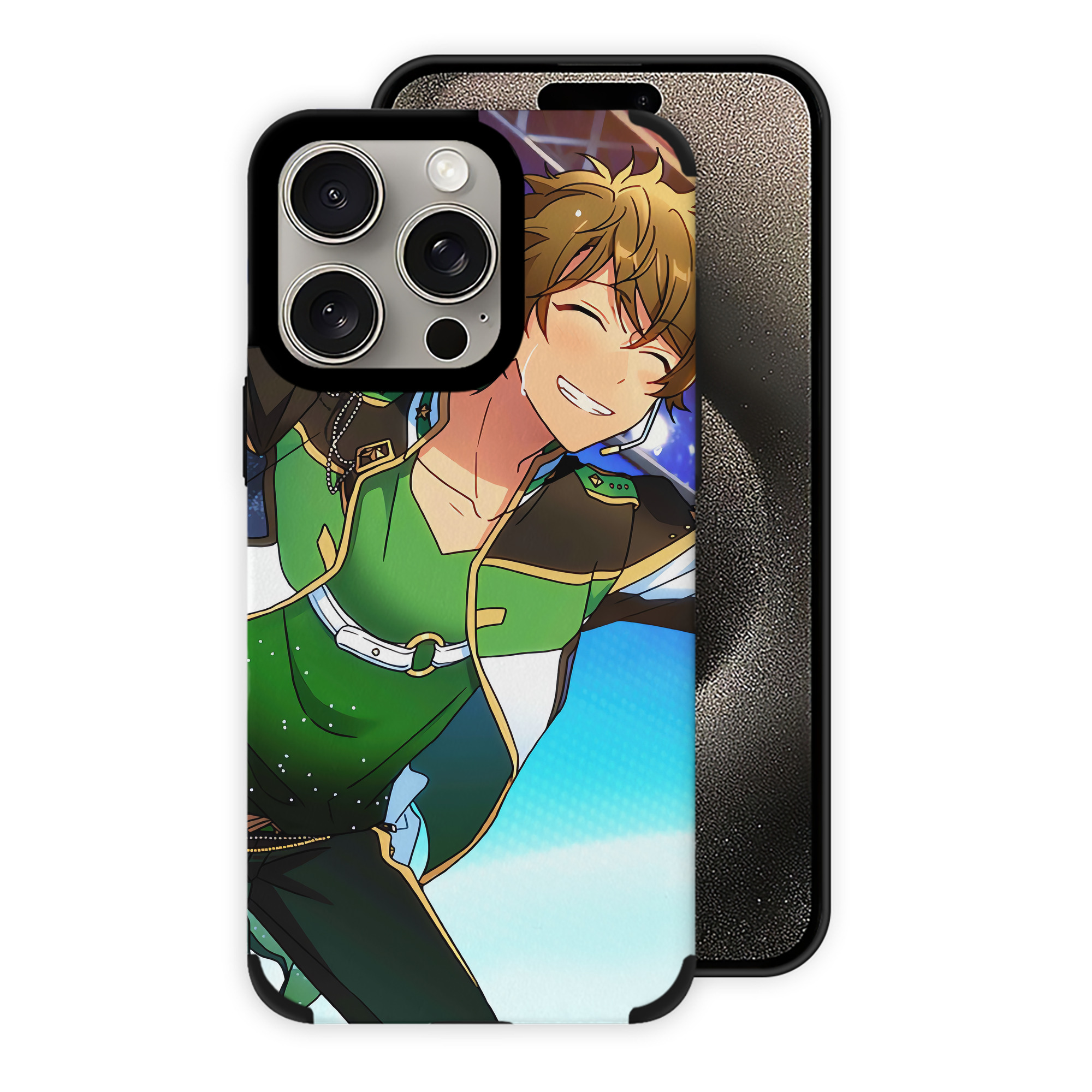 （画像用） あんさんぶるスターズ! Ensemble Stars 【iPhone15ProMax対応】 PUレザー スマホケース 耐衝撃＆黄変防止