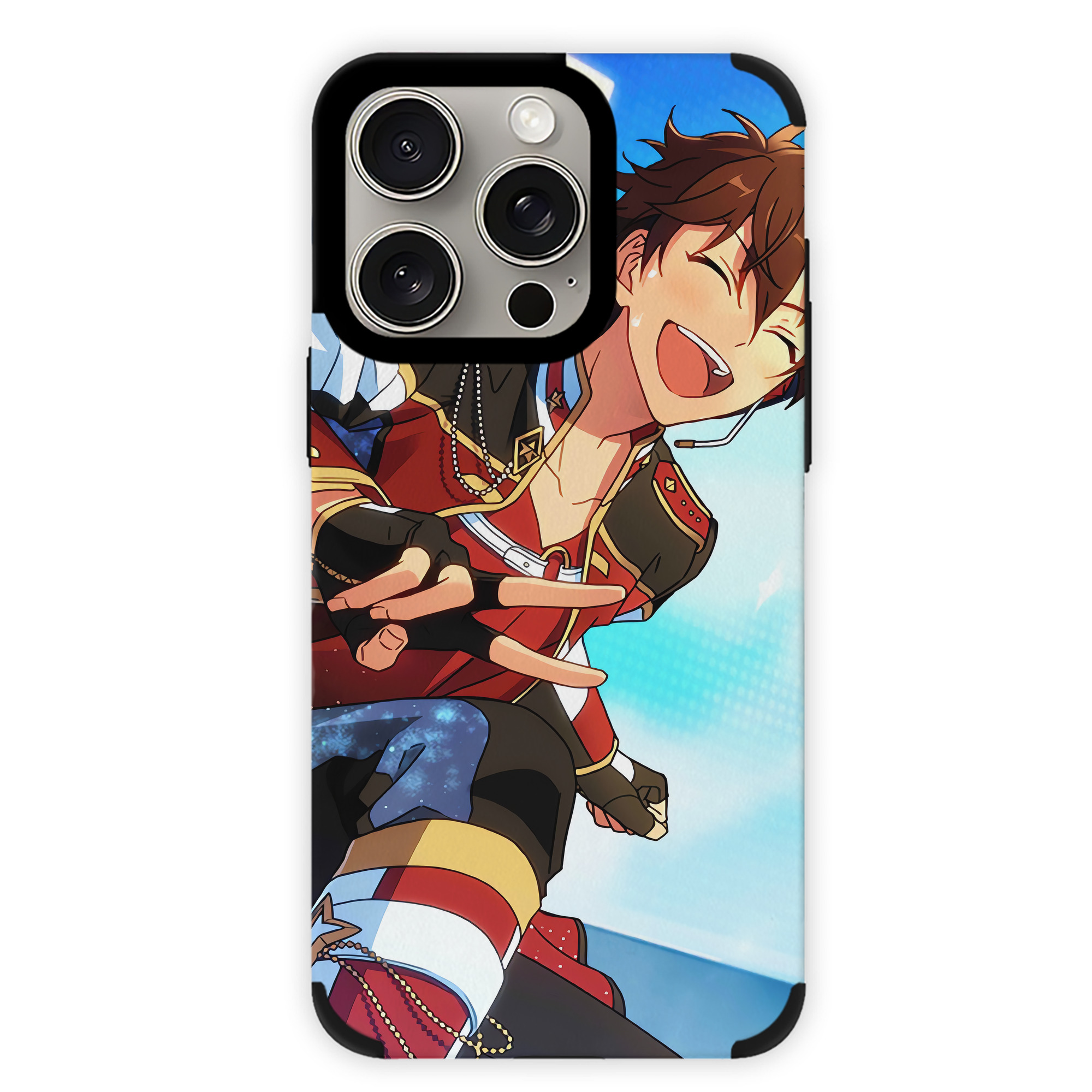 （画像用） あんさんぶるスターズ! Ensemble Stars 【iPhone15ProMax対応】 PUレザー スマホケース 耐衝撃＆黄変防止