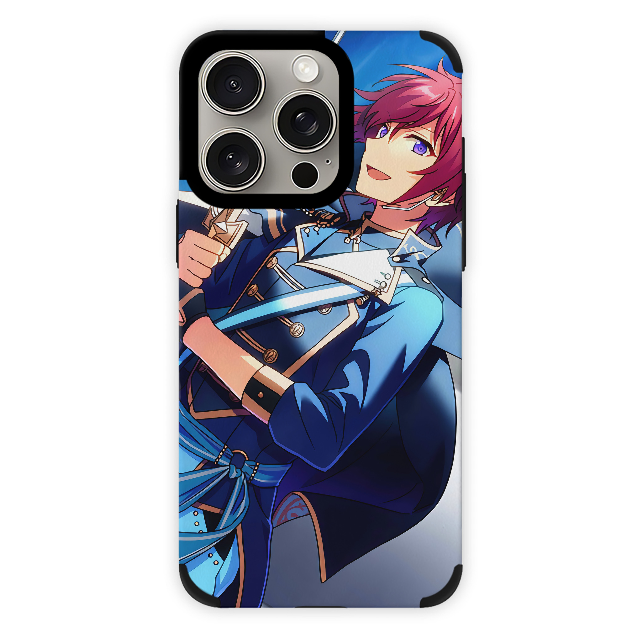 （画像用） あんさんぶるスターズ! Ensemble Stars 【iPhone15ProMax対応】 PUレザー スマホケース 耐衝撃＆黄変防止