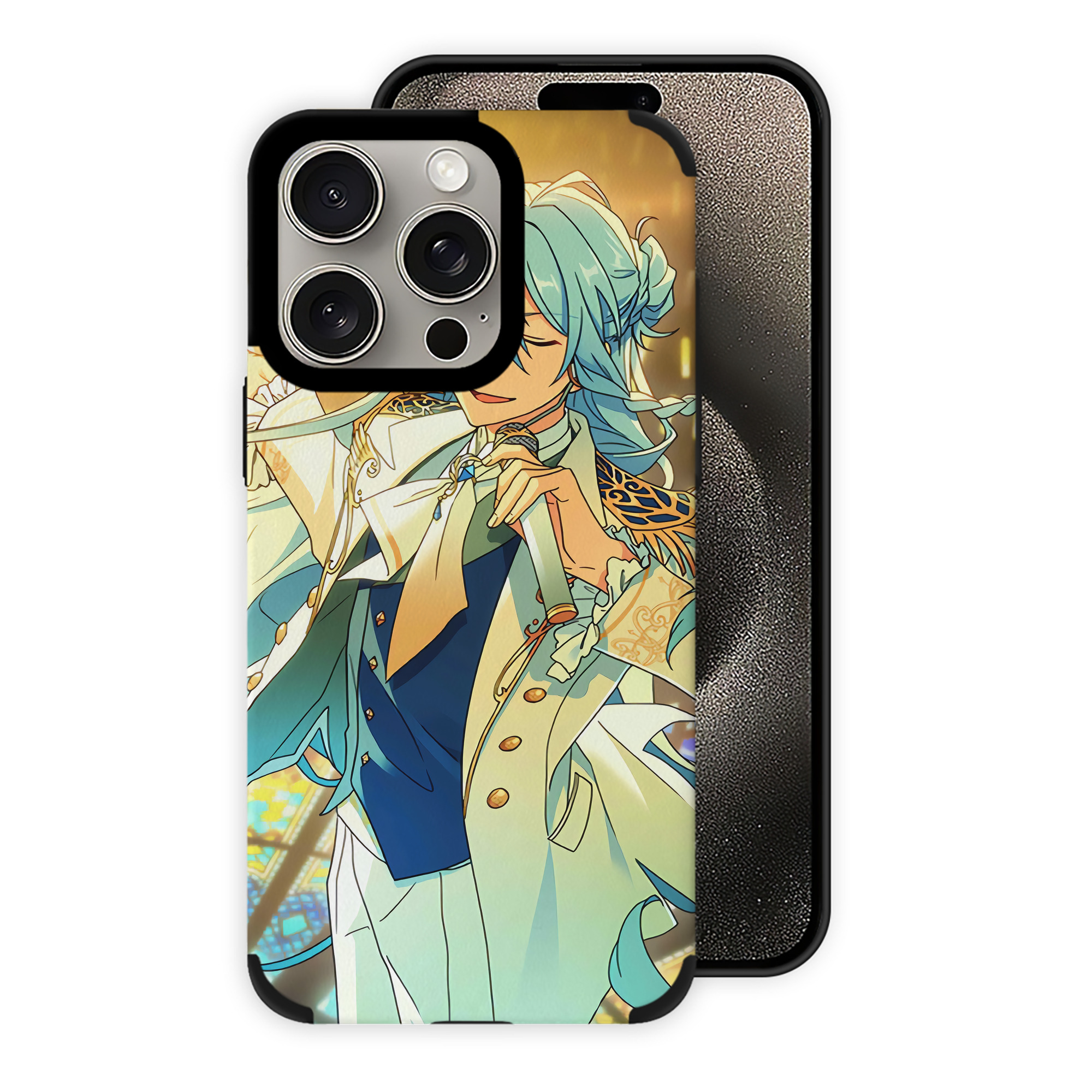 （画像用） あんさんぶるスターズ! Ensemble Stars 【iPhone15ProMax対応】 PUレザー スマホケース 耐衝撃＆黄変防止