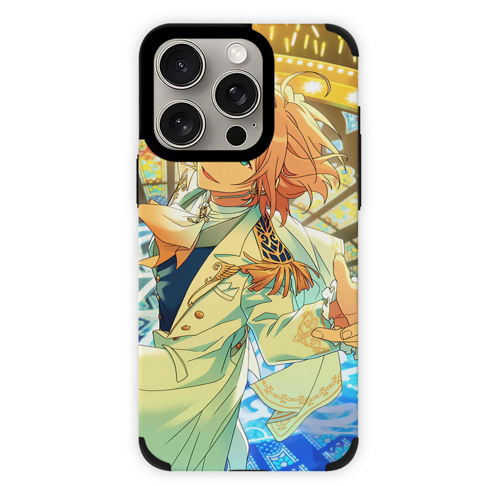 （画像用） あんさんぶるスターズ! Ensemble Stars 【iPhone15ProMax対応】 PUレザー スマホケース 耐衝撃＆黄変防止