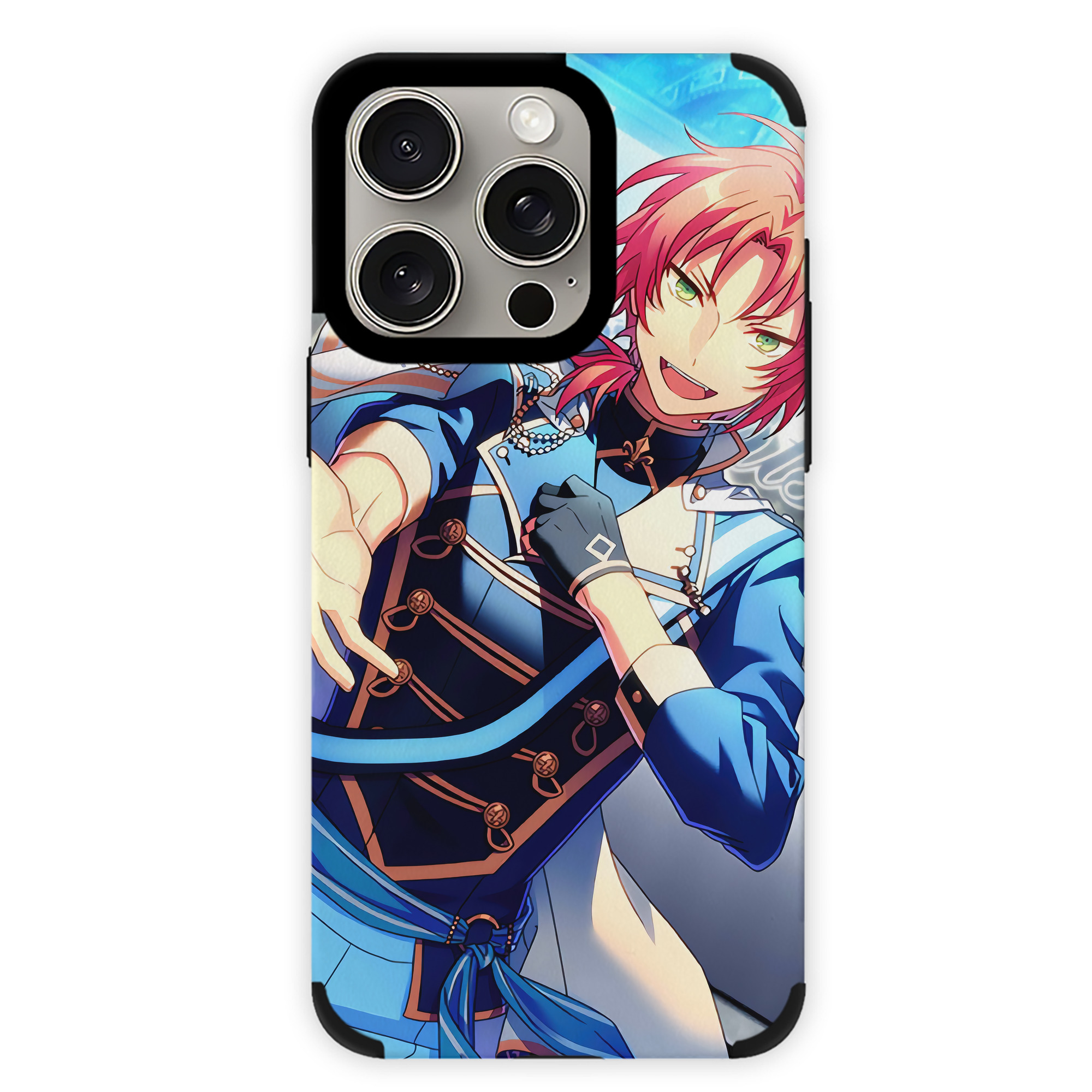 （画像用） あんさんぶるスターズ! Ensemble Stars 【iPhone15ProMax対応】 PUレザー スマホケース 耐衝撃＆黄変防止