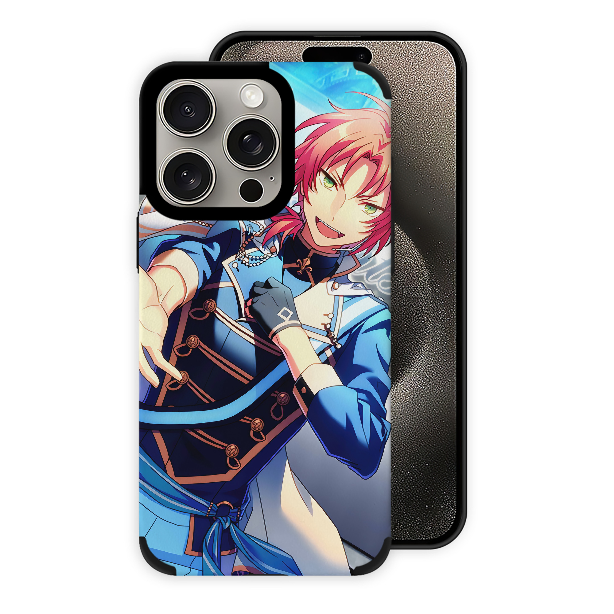 （画像用） あんさんぶるスターズ! Ensemble Stars 【iPhone15ProMax対応】 PUレザー スマホケース 耐衝撃＆黄変防止