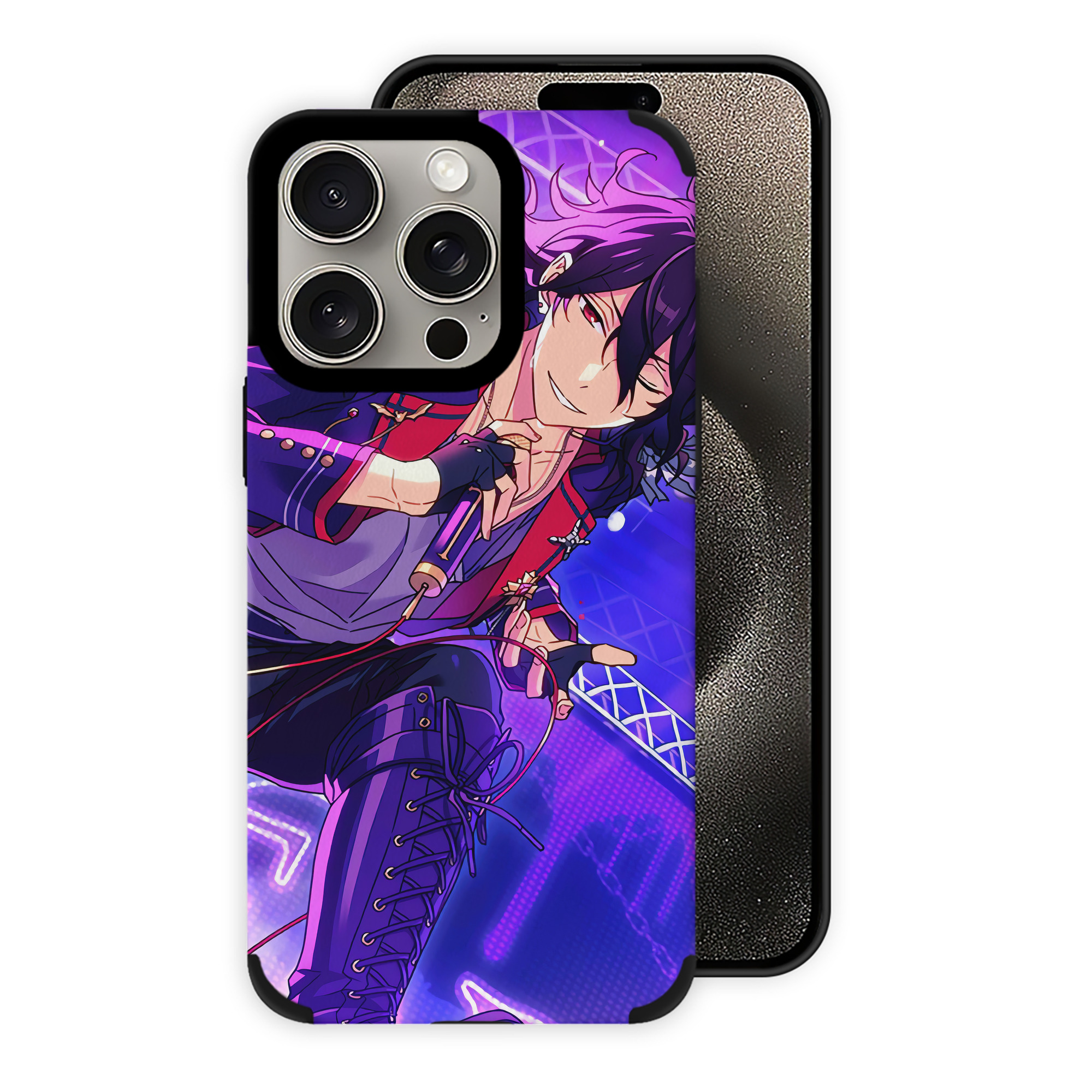 （画像用） あんさんぶるスターズ! Ensemble Stars 【iPhone15ProMax対応】 PUレザー スマホケース 耐衝撃＆黄変防止
