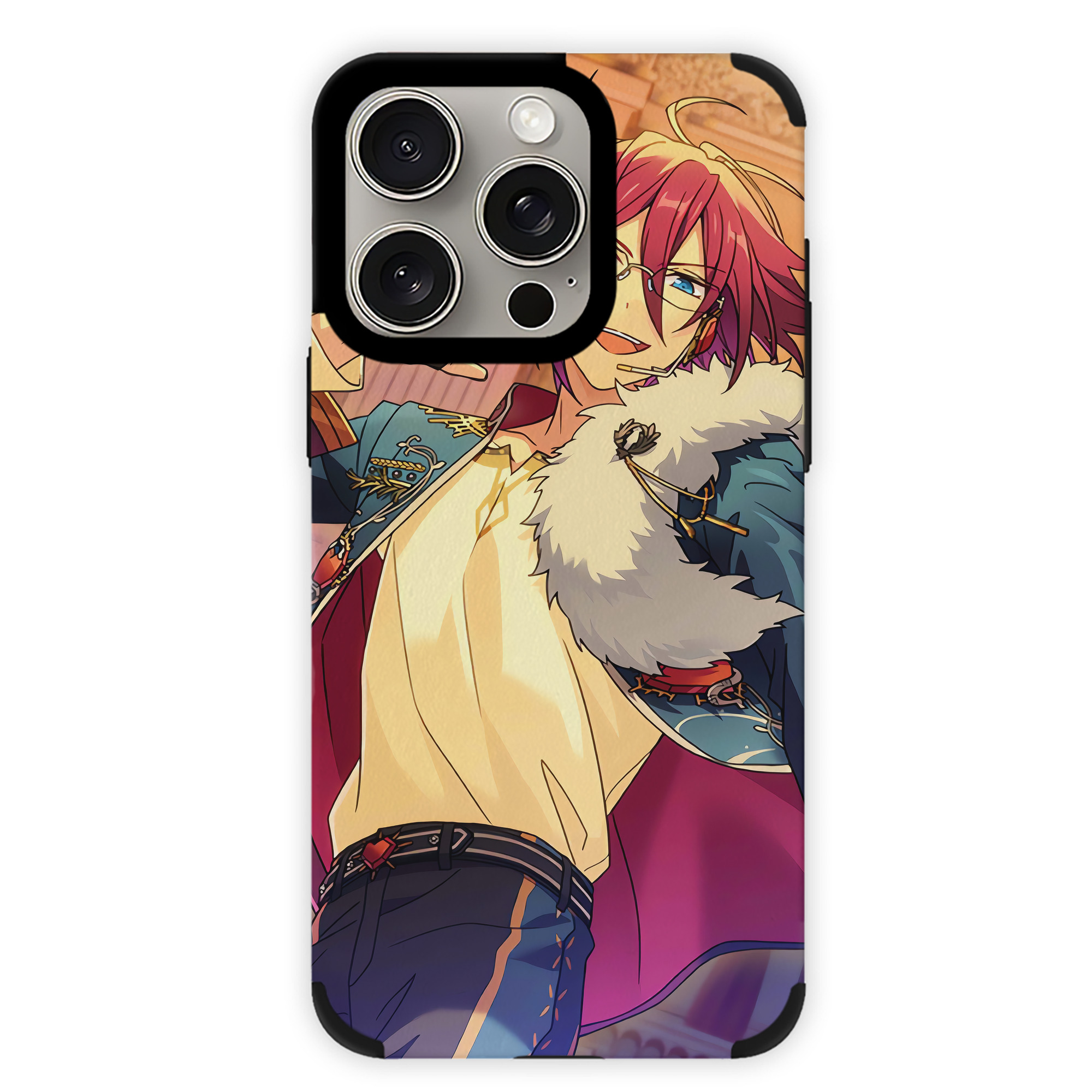（画像用） あんさんぶるスターズ! Ensemble Stars 【iPhone15ProMax対応】 PUレザー スマホケース 耐衝撃＆黄変防止